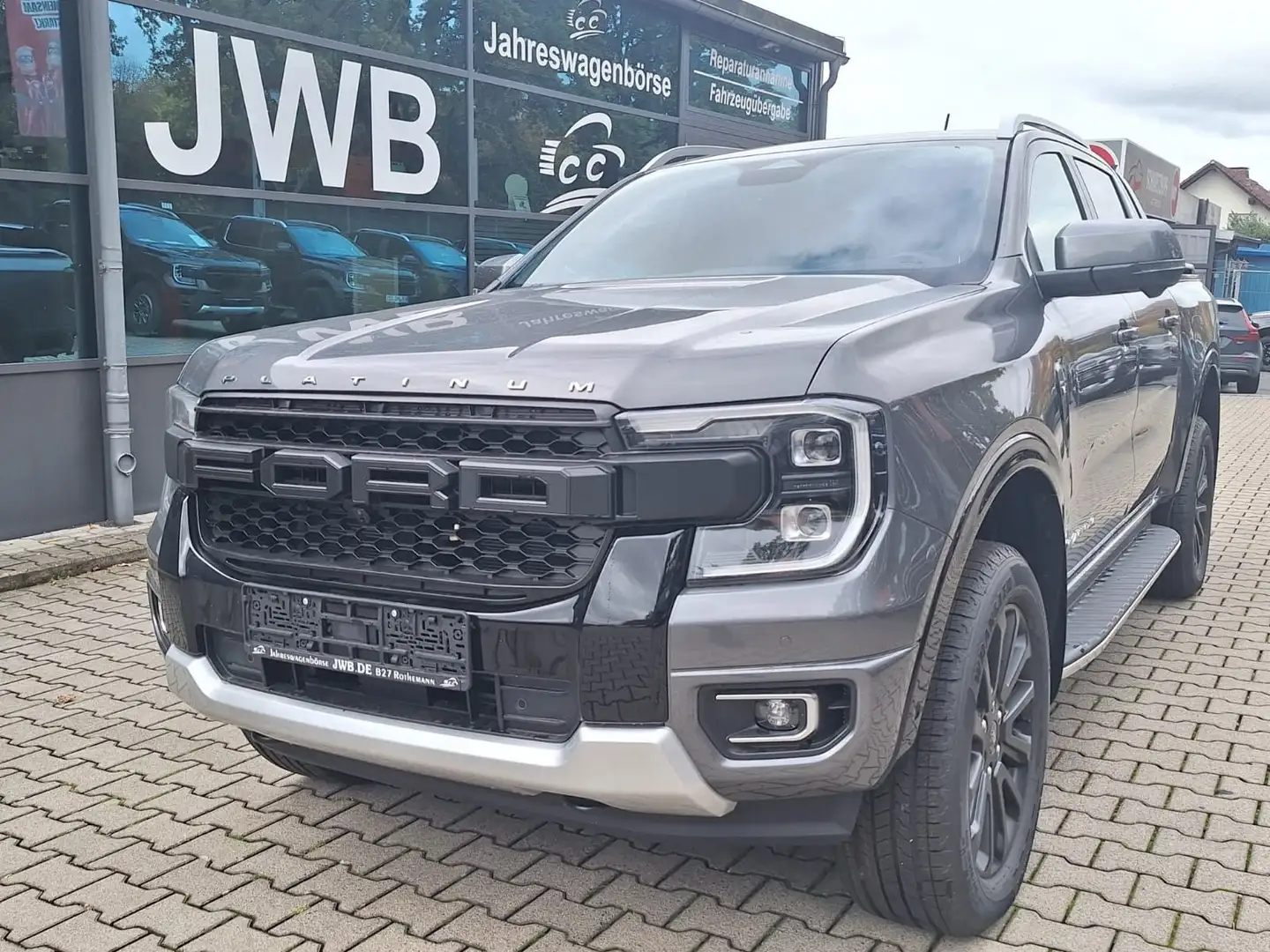 Ford Ranger Platinum 3,0d Tech93 Outd.2 Wanne gesprüht LAGER Grau - 1