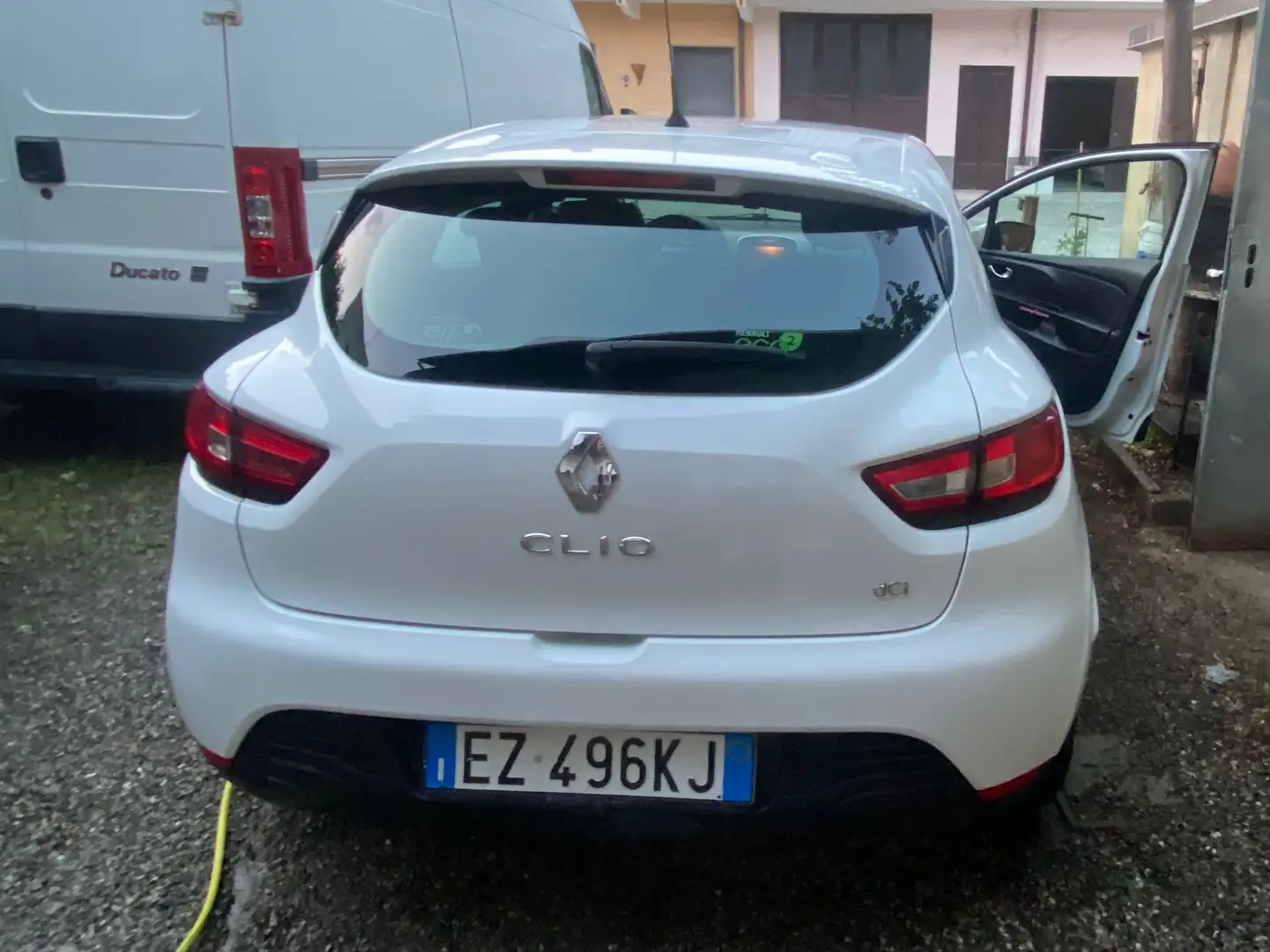 Renault Clio Clio 5p 1.5 dci Initiale 100cv Bianco - 1