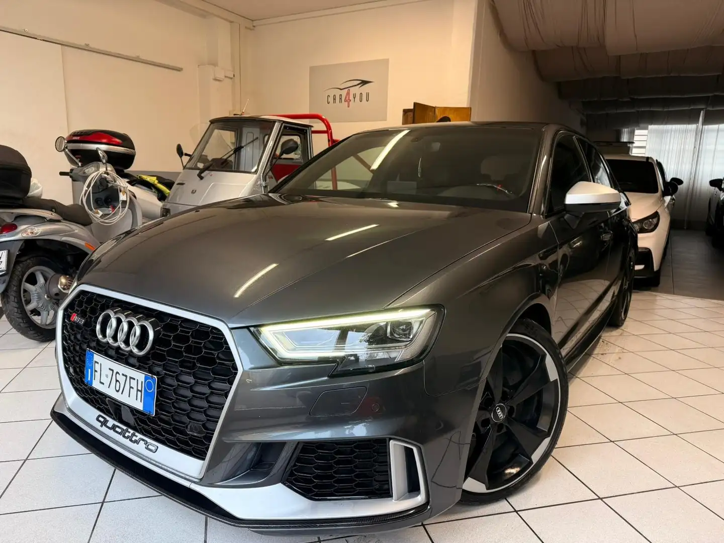 Audi RS3 Sportback 2.5 tfsi quattro TETTO FRENI CARBO Gris - 1