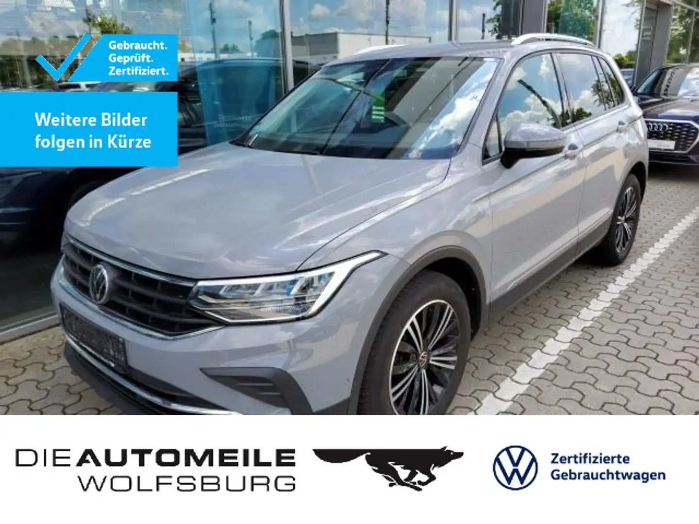 Volkswagen Tiguan 1.5 TSI United AHK/ACC/LED Grau - 1