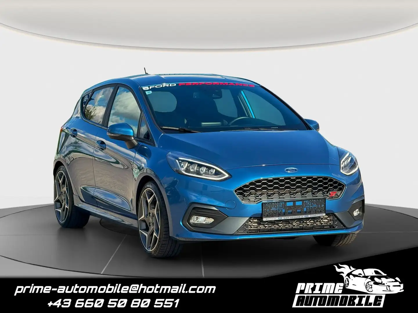 Ford Fiesta ST mit Leder-Exklusiv-Paket 1,5 EcoBoost Blau - 1