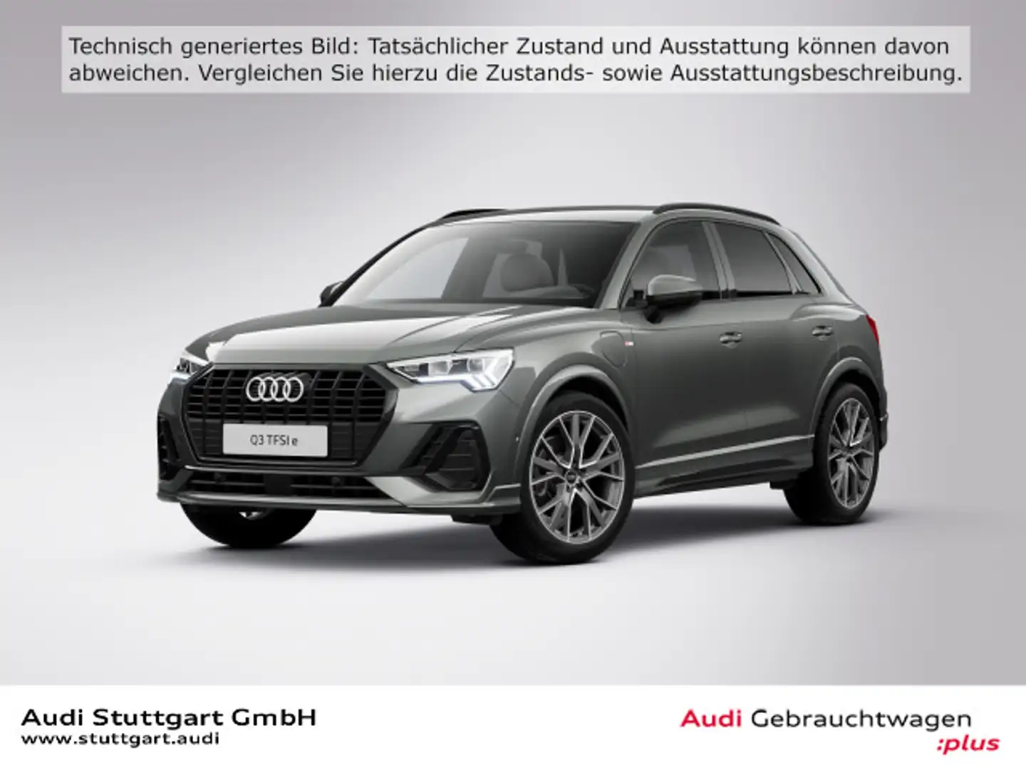 Audi Q3 45 TFSI e S line AHK Leder Kamera SONOS 20" Grau - 1
