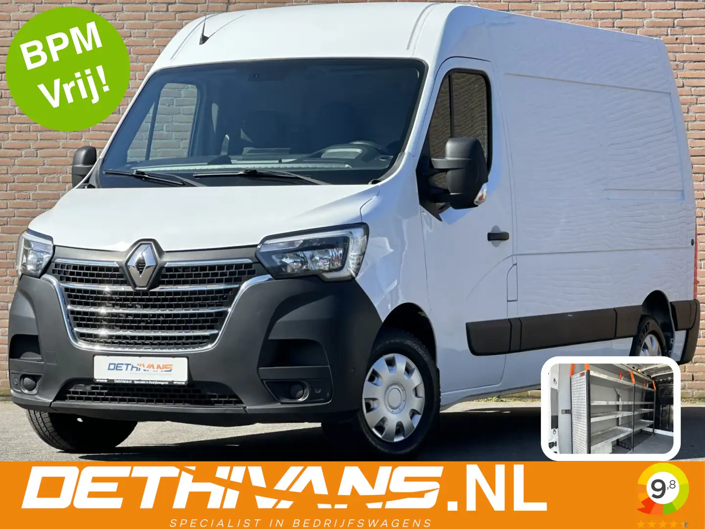 Renault Master 2.3dCi 150PK L2H2 / Camera / Cruisecontrol / Euro6 Fehér - 1
