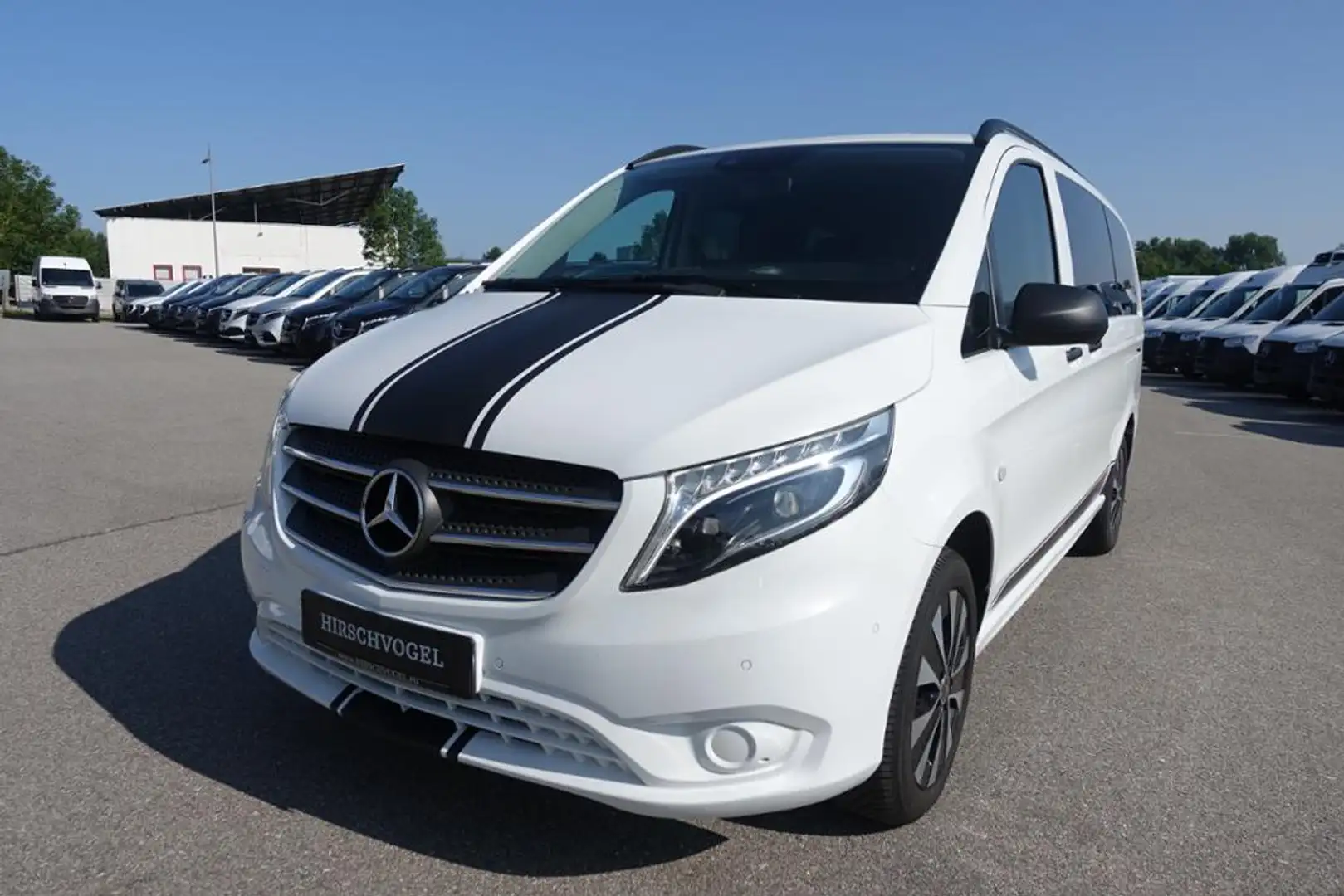 Mercedes-Benz Vito 119 CDI Mixto 4x4 lang 5Sitze+LED+AHK2,5to Weiß - 2
