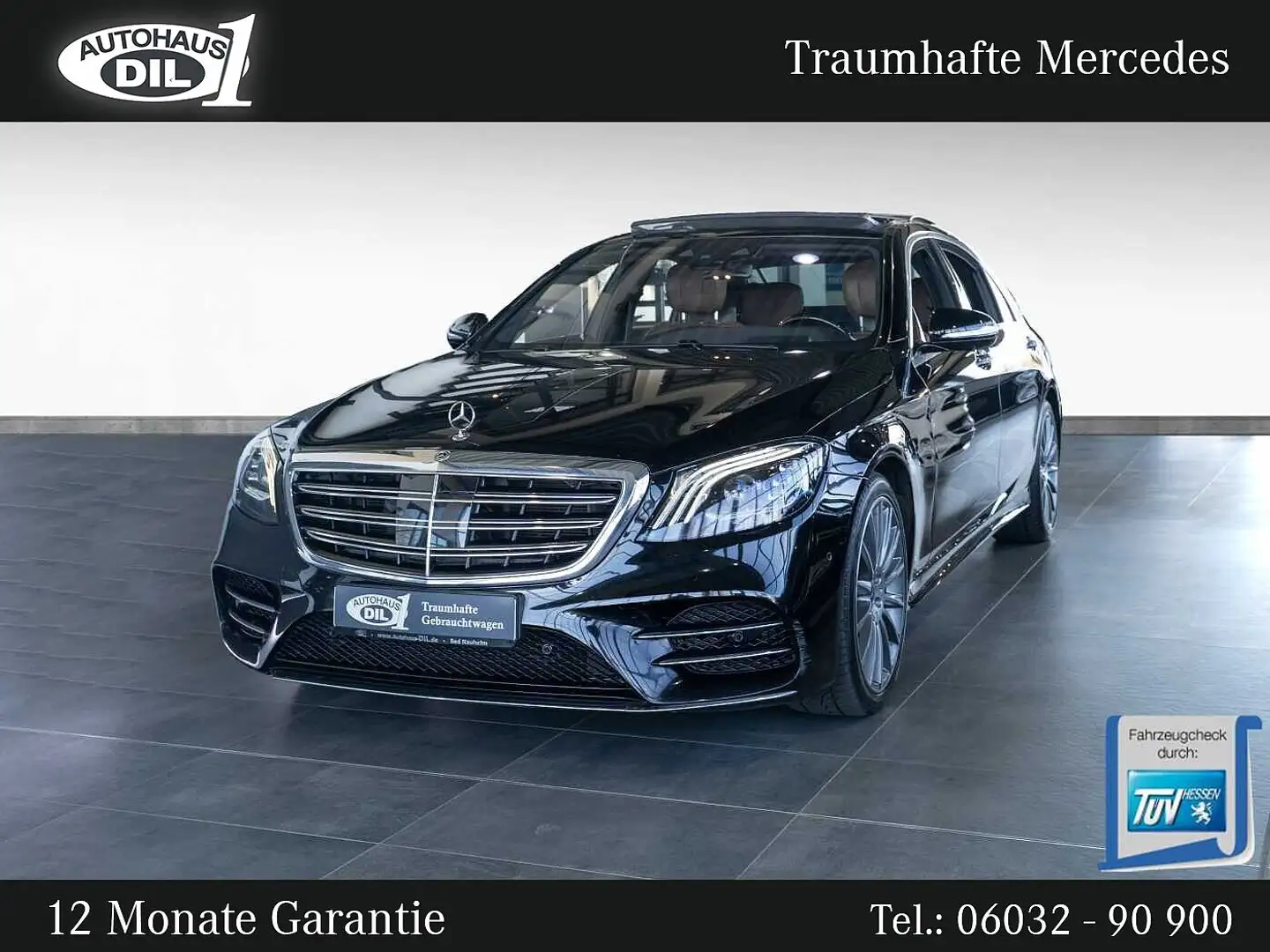 Mercedes-Benz S 350 d L * 4Matic ** AMG Line + AMG-Styling ** Black - 1