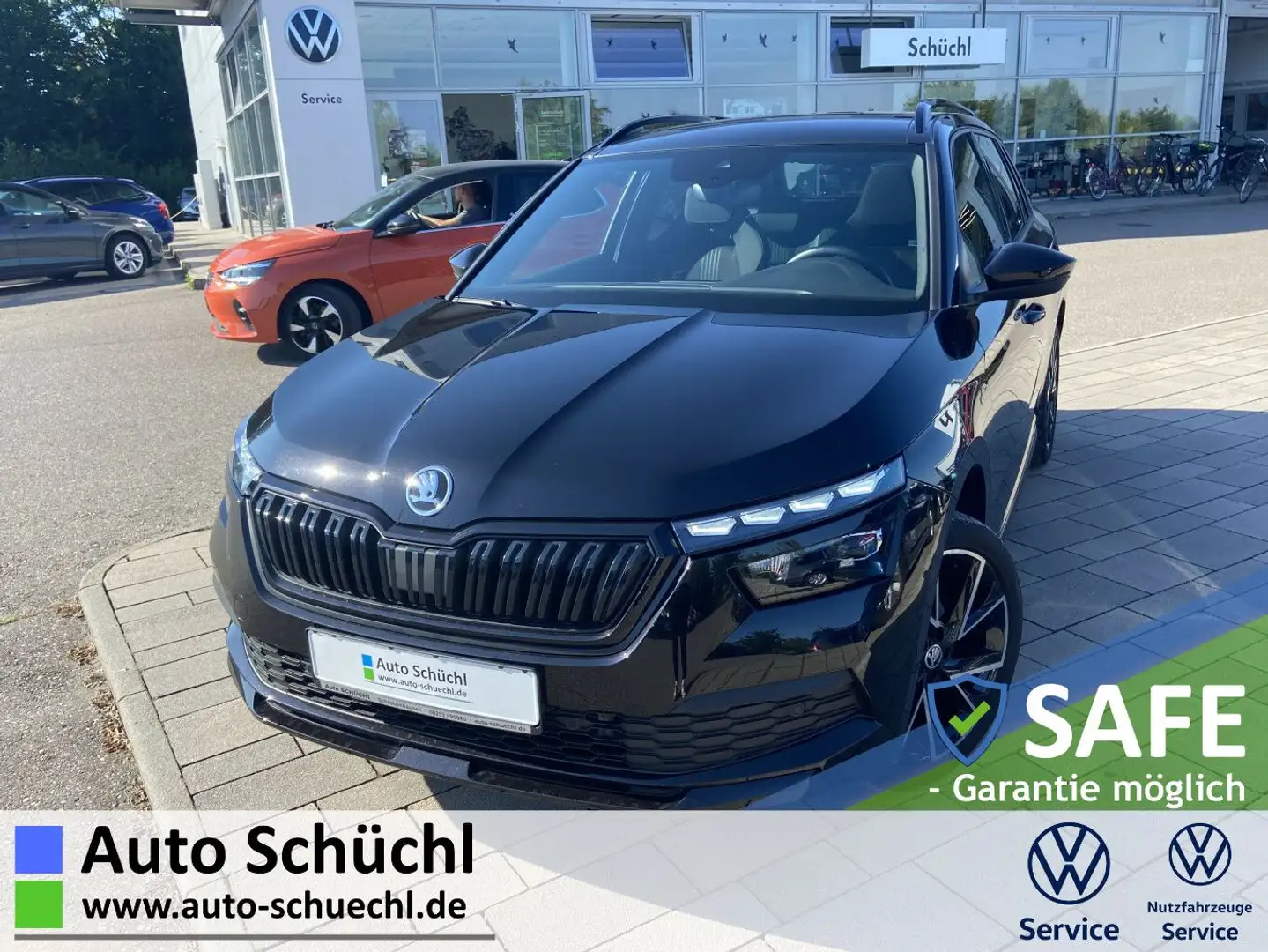 Skoda Kamiq 1.5 TSI DSG Monte Carlo 18"+NAVI-COLUMBUS+ Schwarz - 1