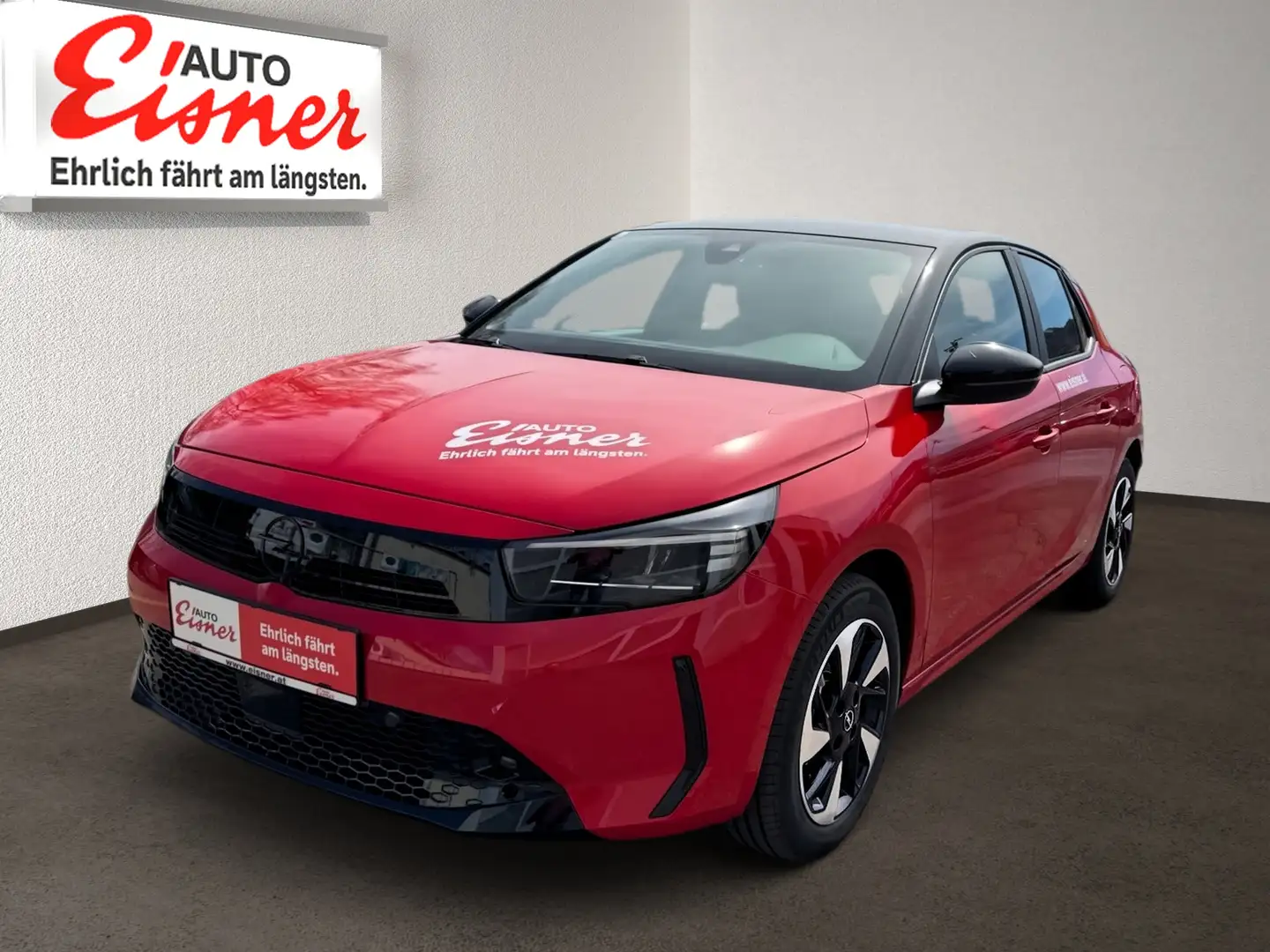 Opel Corsa E Rot - 2