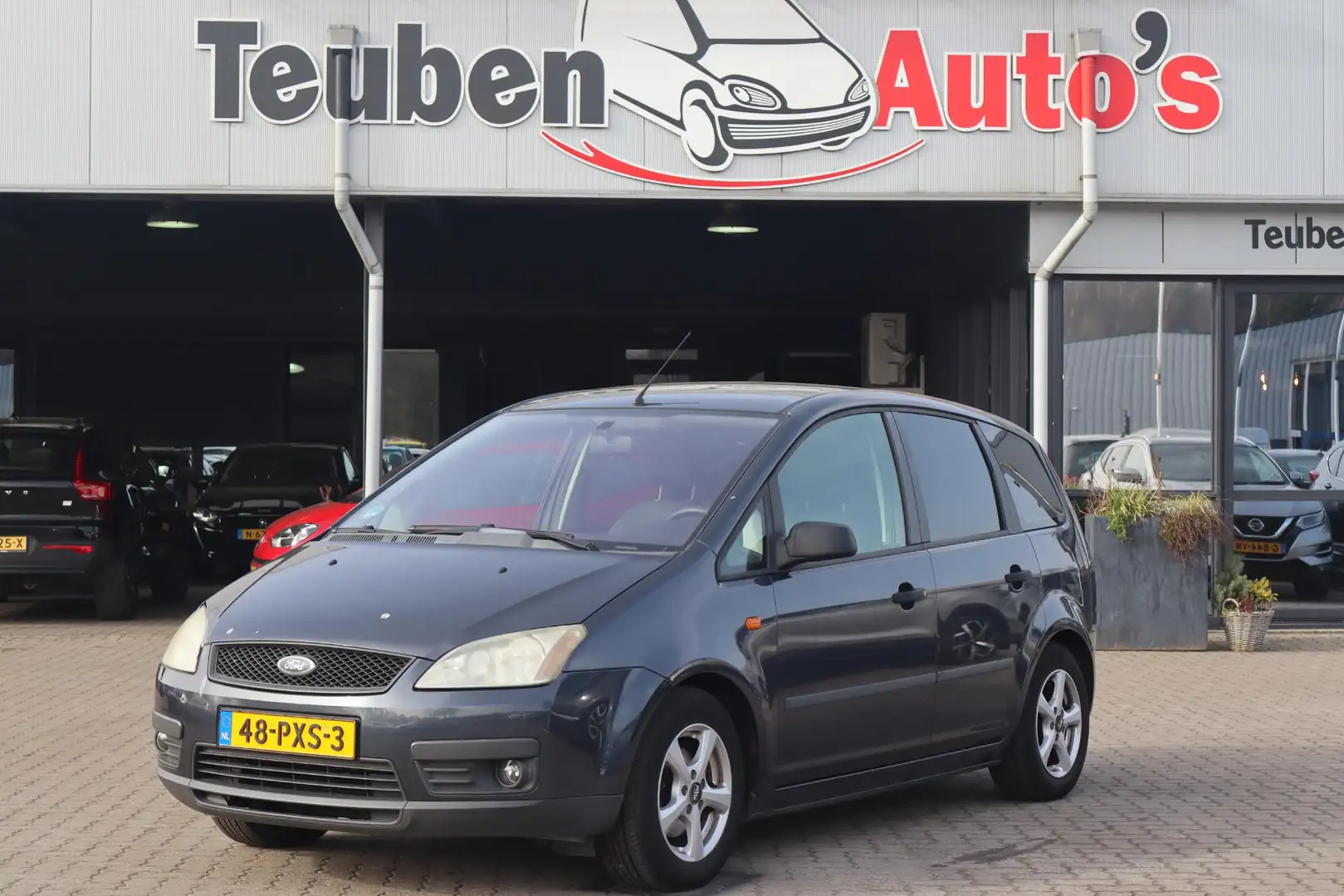 Ford Focus C-Max 1.6-16V Champion Trekhaak, Elektrische ramen, Radi Grau - 1