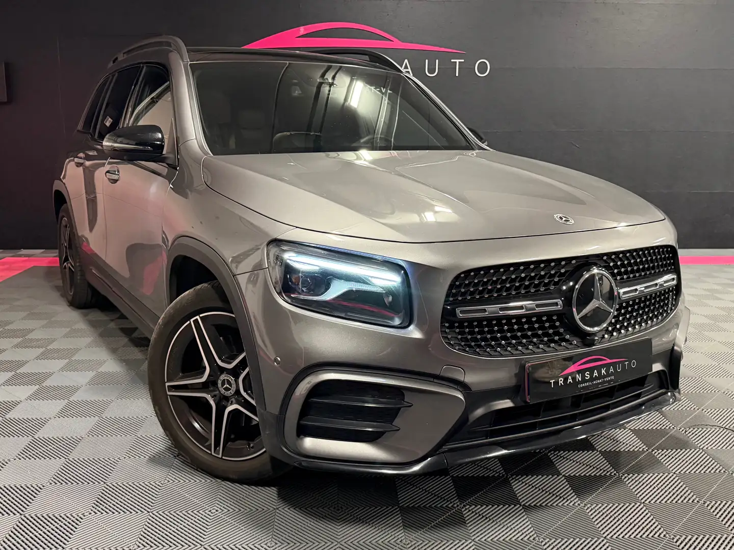 Mercedes-Benz GLB 200 GLB 200 d AMG Line *CAM360-SIEGE CHAUFFANT&ELECT.* Gris - 2