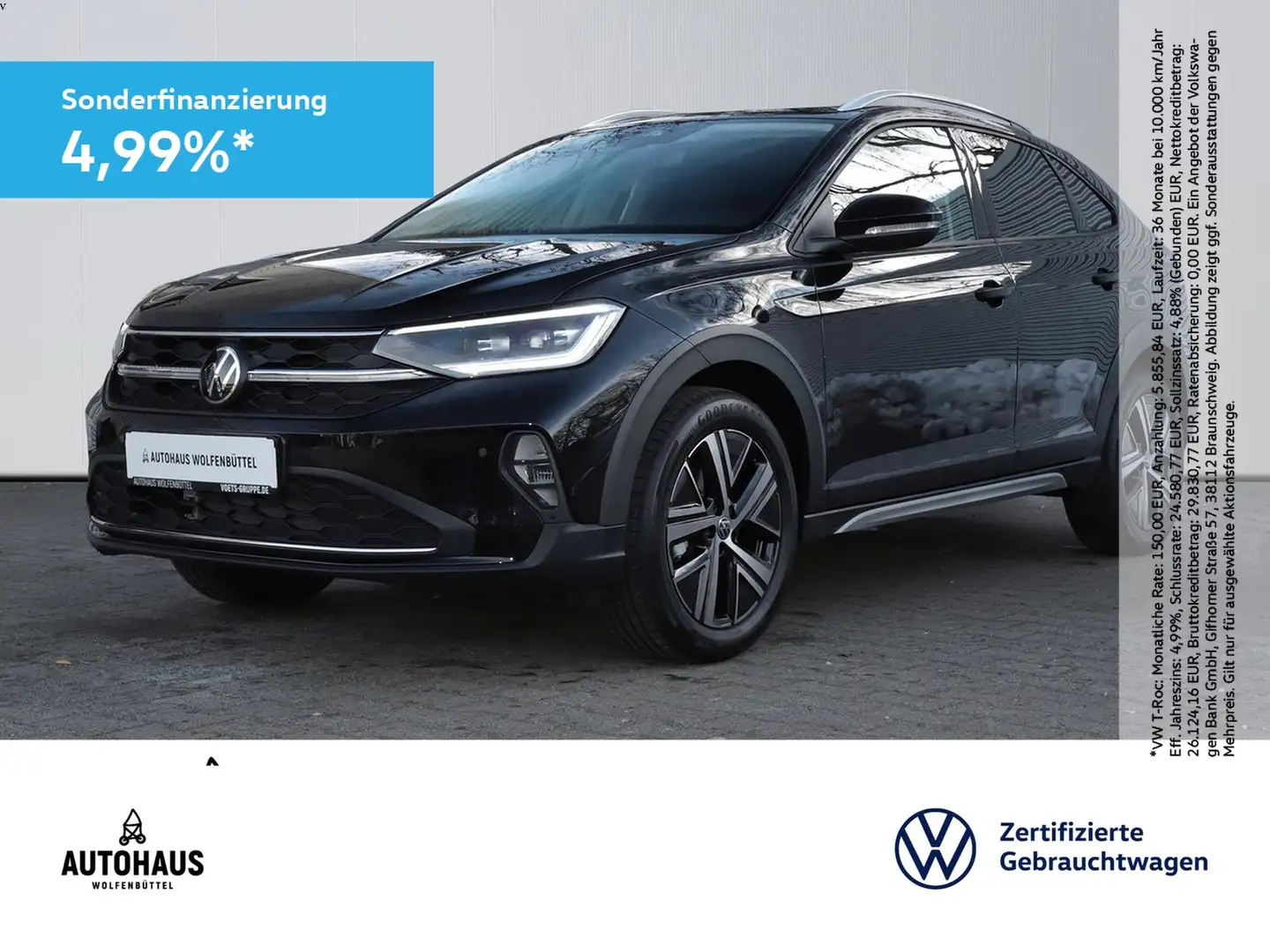 Volkswagen Taigo Style 1.0 TSI DSG Schwarz - 1