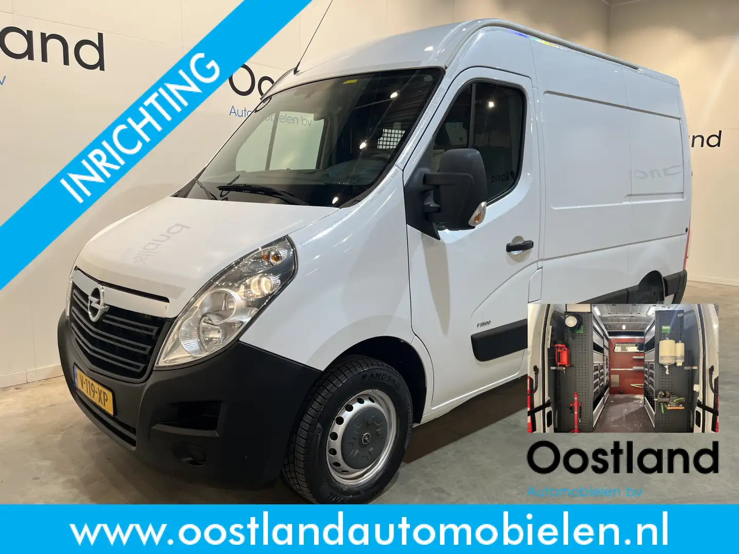 Opel Movano 2.3 CDTI BiTurbo L1H2 170 PK Automaat Servicebus / Wit - 1