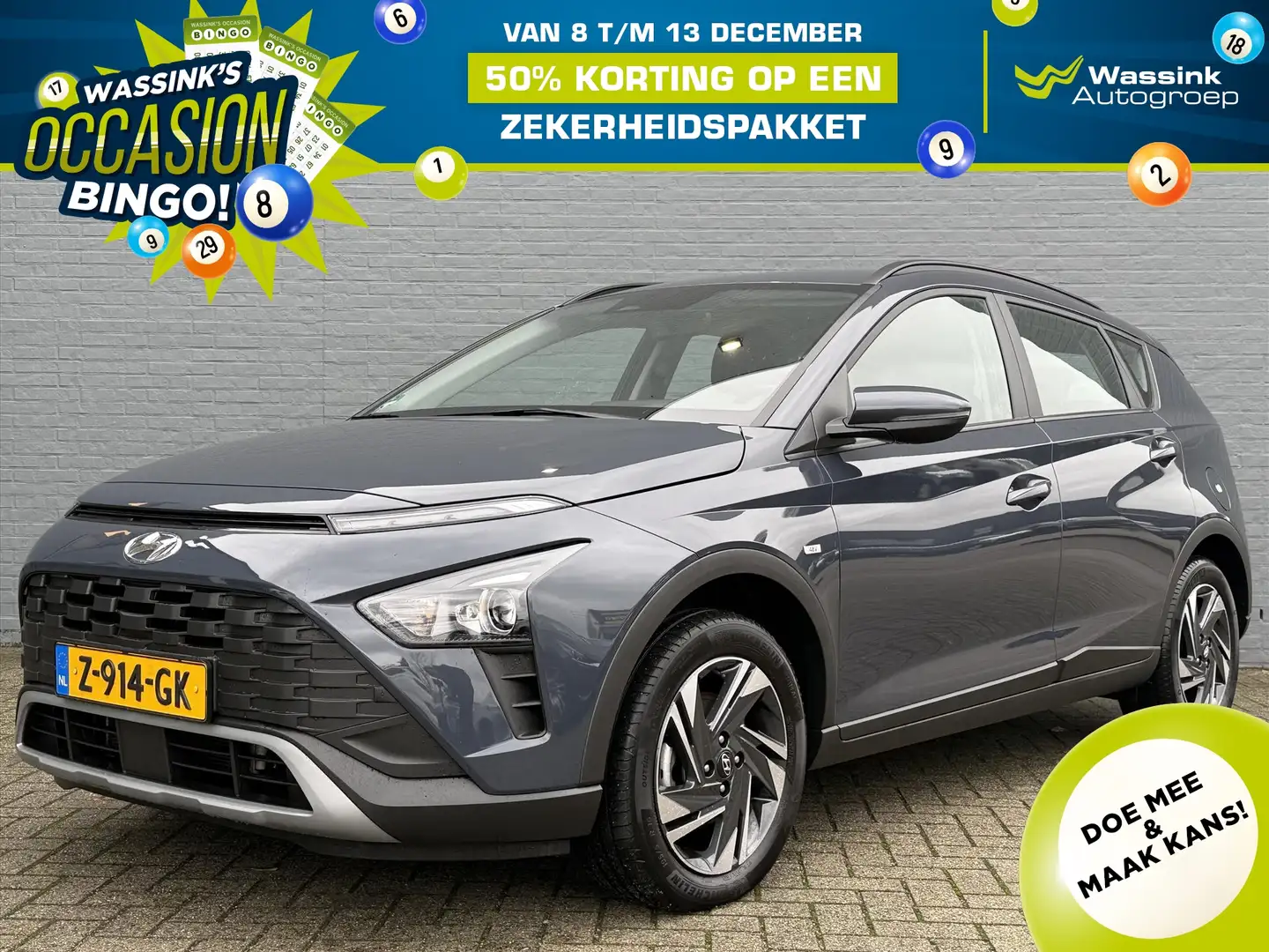 Hyundai BAYON 1.0 T-GDI 48V 100PK 7DCT Comfort Smart | Automaat Grijs - 1