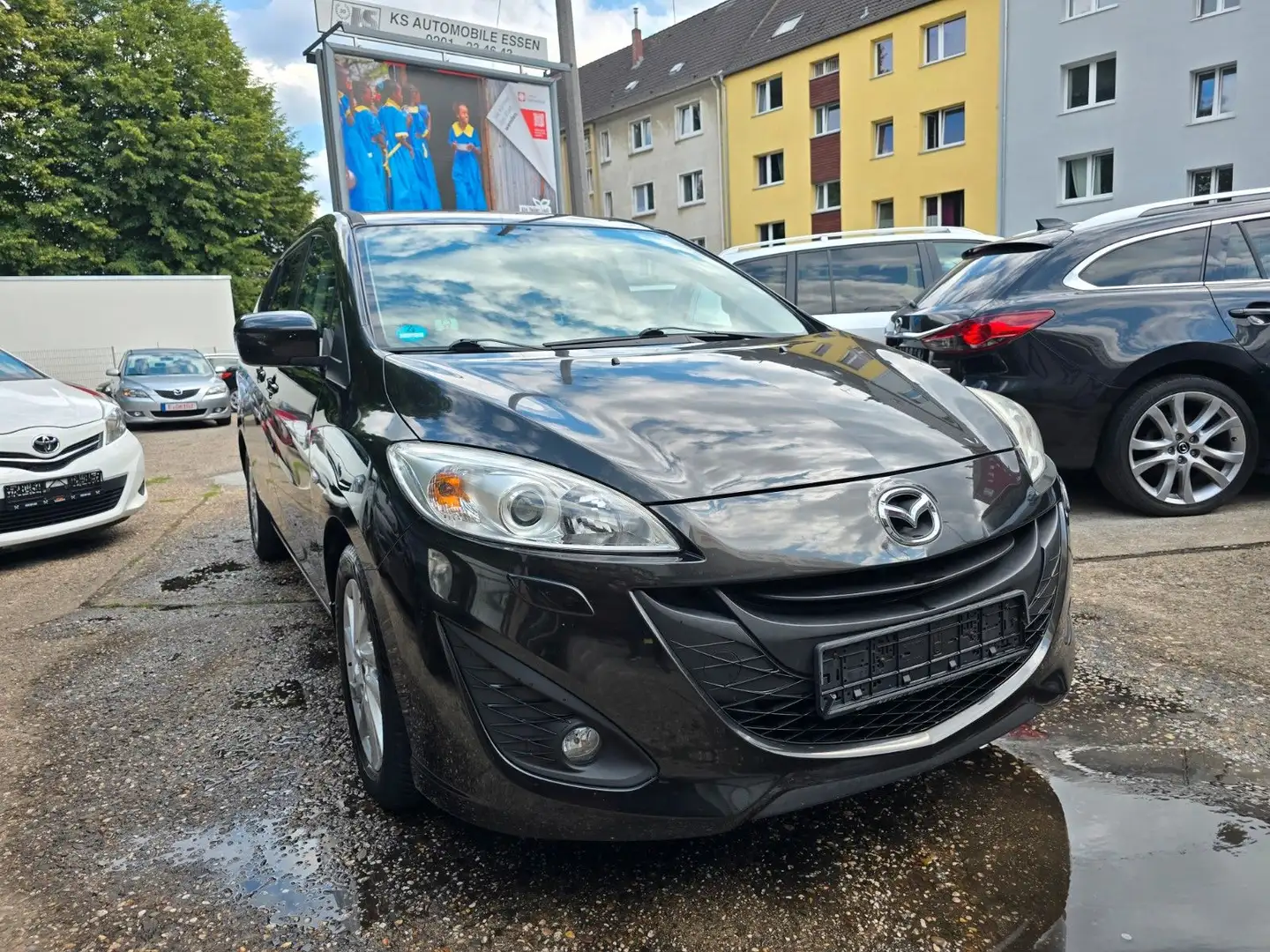 Mazda 5 Center-Line*1HAND*7Sitzer *Scheckheftge Schwarz - 2