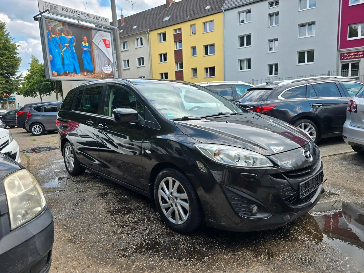 Mazda 5 Center-Line*1HAND*7Sitzer *Scheckheftge Schwarz - 1