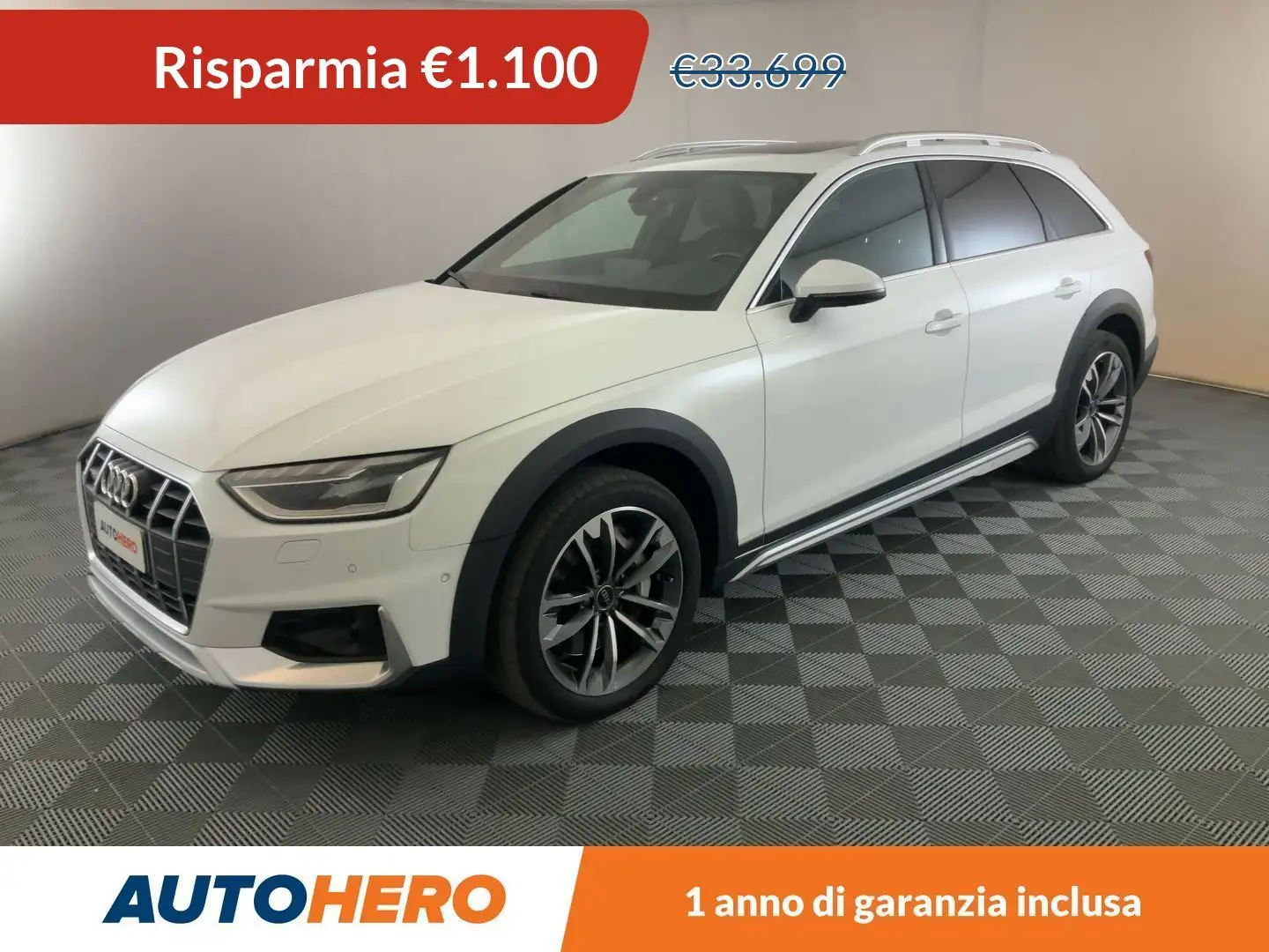 Audi A4 allroad 50 TDI Business Blanc - 1