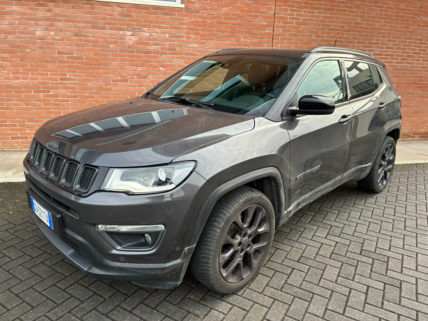 Jeep Compass S 1.6 mjt 120cv  LEGGERE BENE LISTA ACCESSORI Grigio - 1