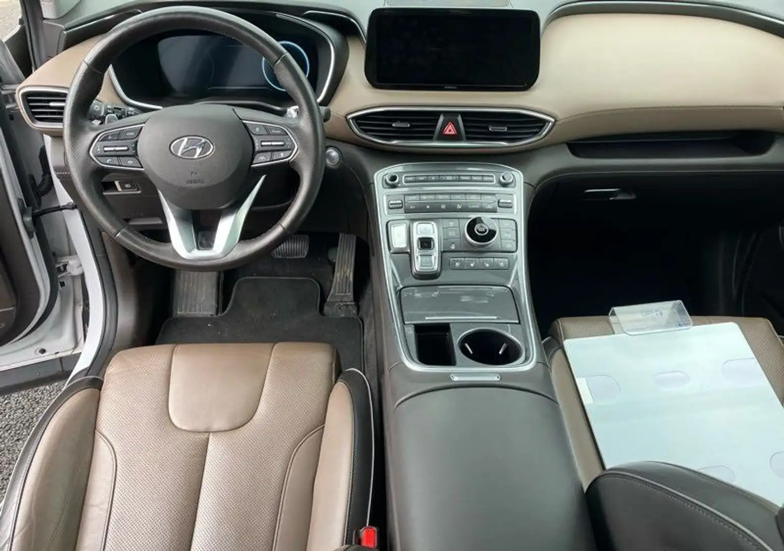 Hyundai SANTA FE Fé 2.0 CRDi 185 HTRAC BVA8 Blanc - 2