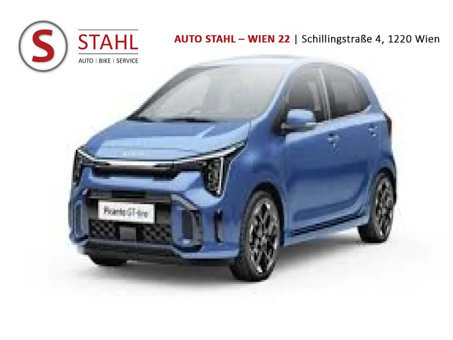 Kia Picanto PICANTO /SILBER/1,0 GDI/MT5/67/MY27|Auto Stahl W22 Blau - 1