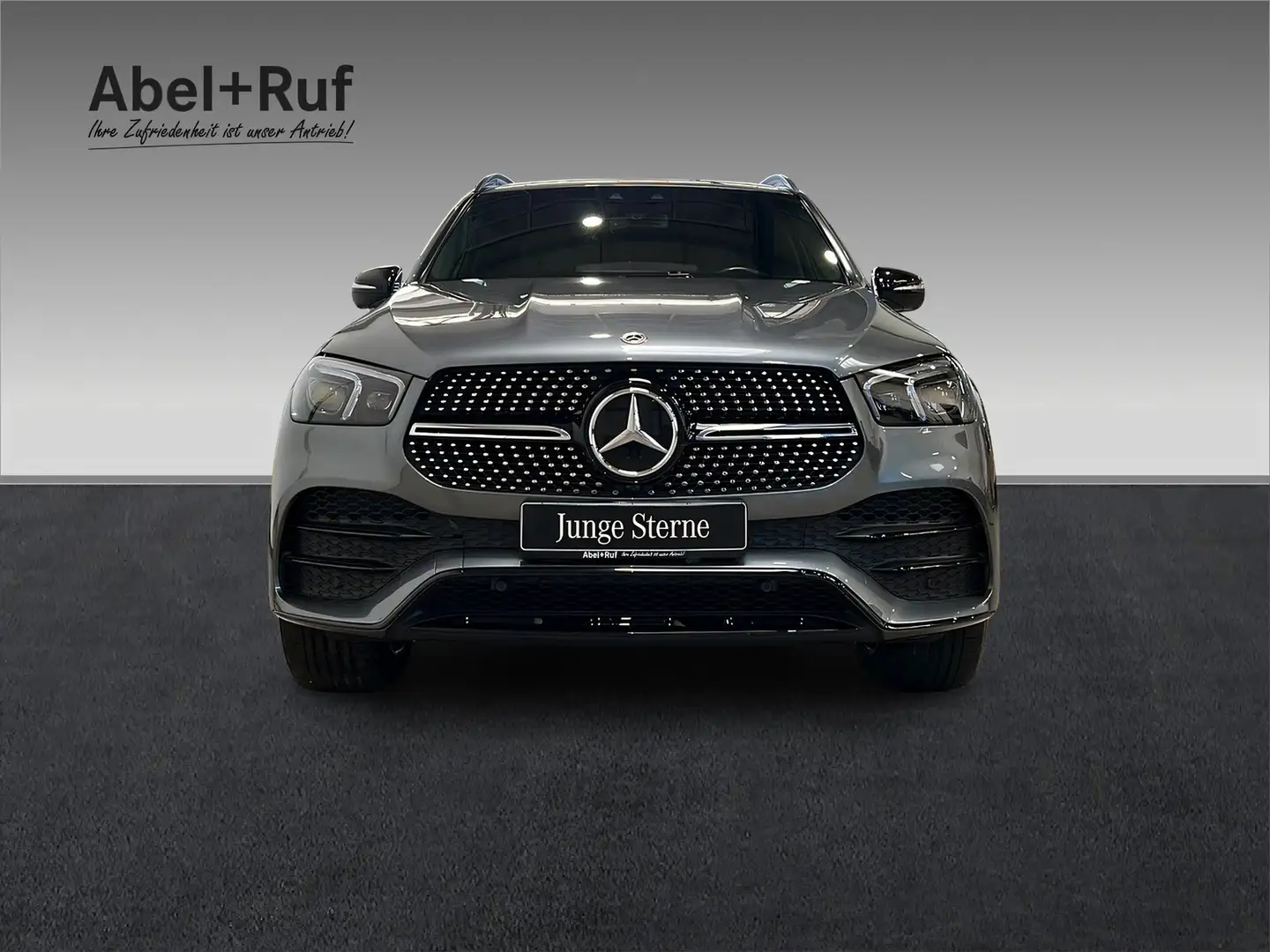 Mercedes-Benz GLE 350 de 4M AMG+MULTI+NIGHT+Burme+HuD+AHK+360° Сірий - 2