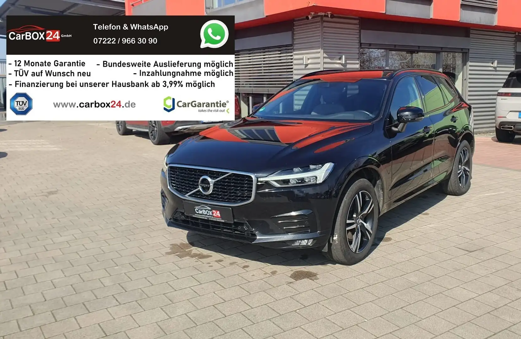 Volvo XC60 R Design AWD, TÜV+Service+Reifen NEU Negro - 1