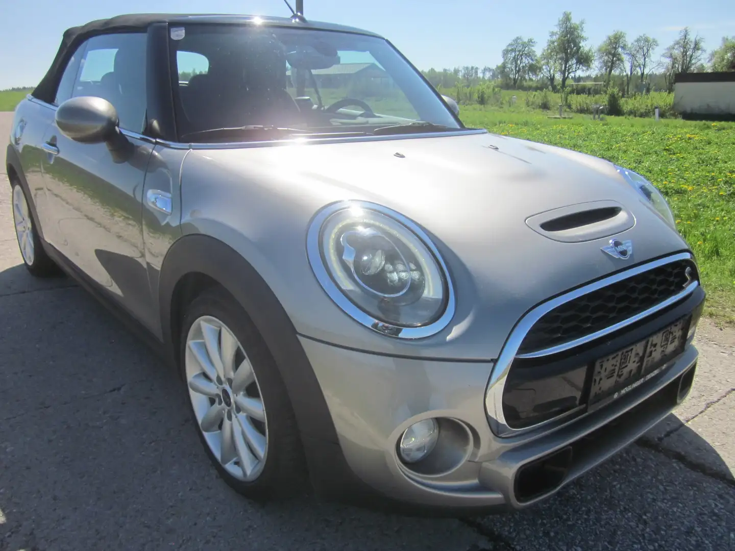 MINI Cooper SD Cabrio Aut. 2.0  Turbodiesel Plateado - 2