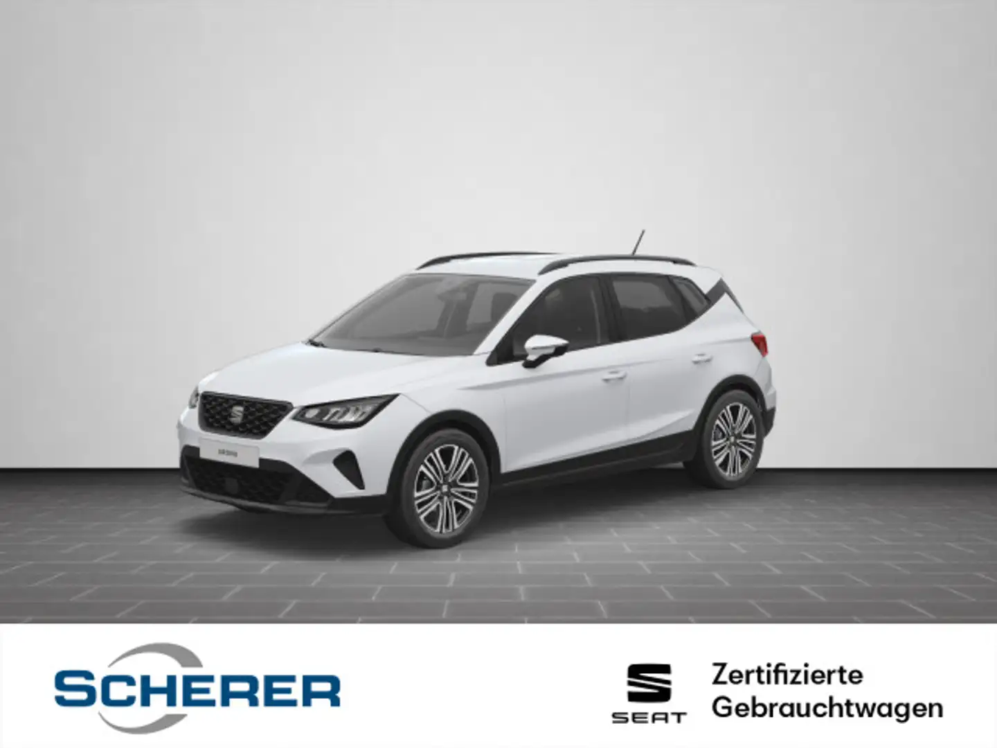 SEAT Arona 1.0 TSI Style DSG FULL LINK SHZ Weiß - 1
