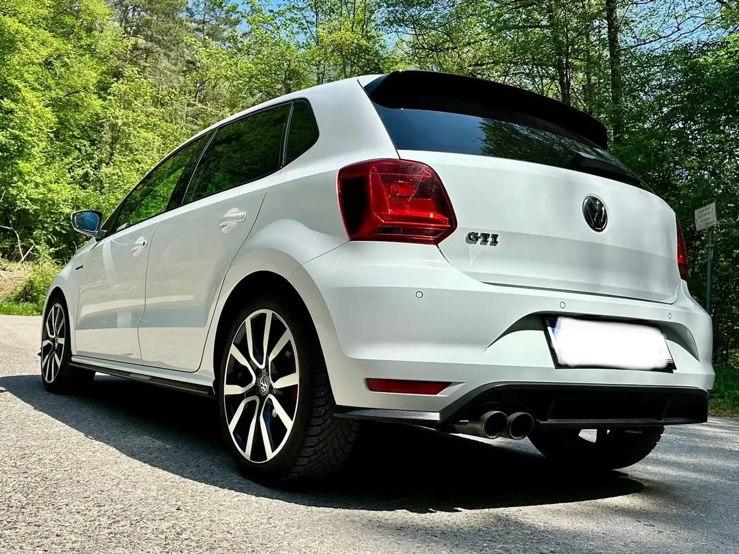 Volkswagen Polo GTI 1,8 TSI DSG Blanc - 2