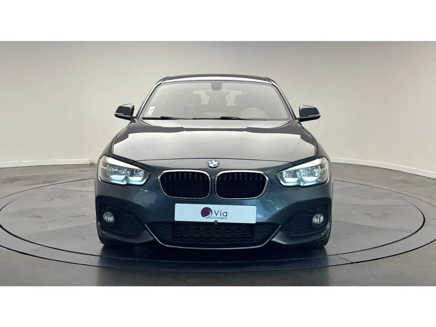 BMW 120 120 D 163 PACK M SPORT Gris - 2