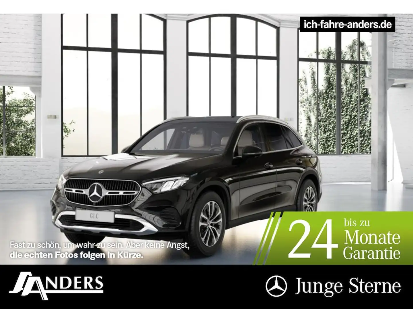 Mercedes-Benz GLC 220 d 4M Avantgarde+MBUX+Pano+Distr+LED+360° Schwarz - 1