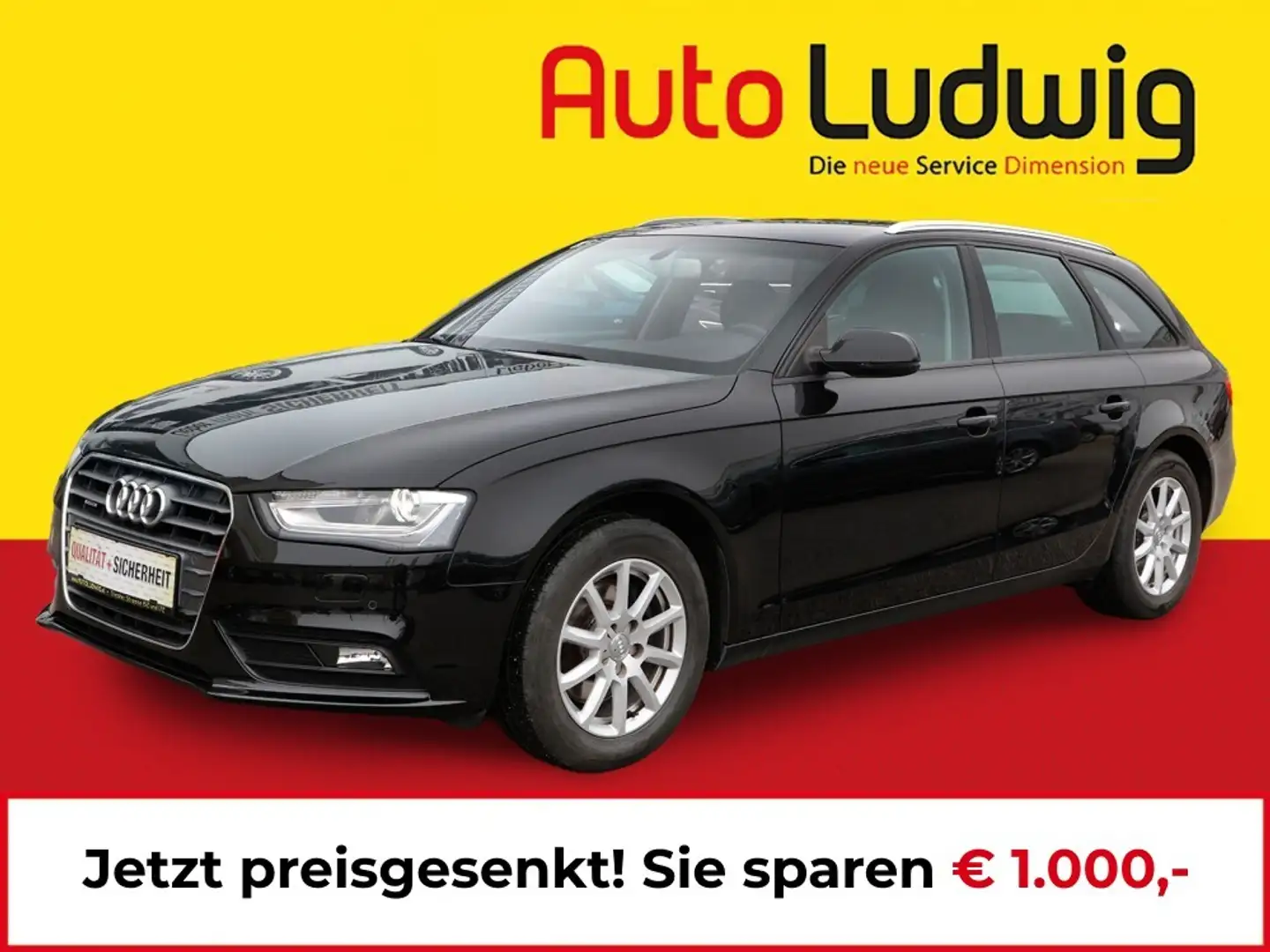 Audi A4 Avant 2,0 TDI quattro S-tronic*NAVI*XENON*PDC*A... Schwarz - 1