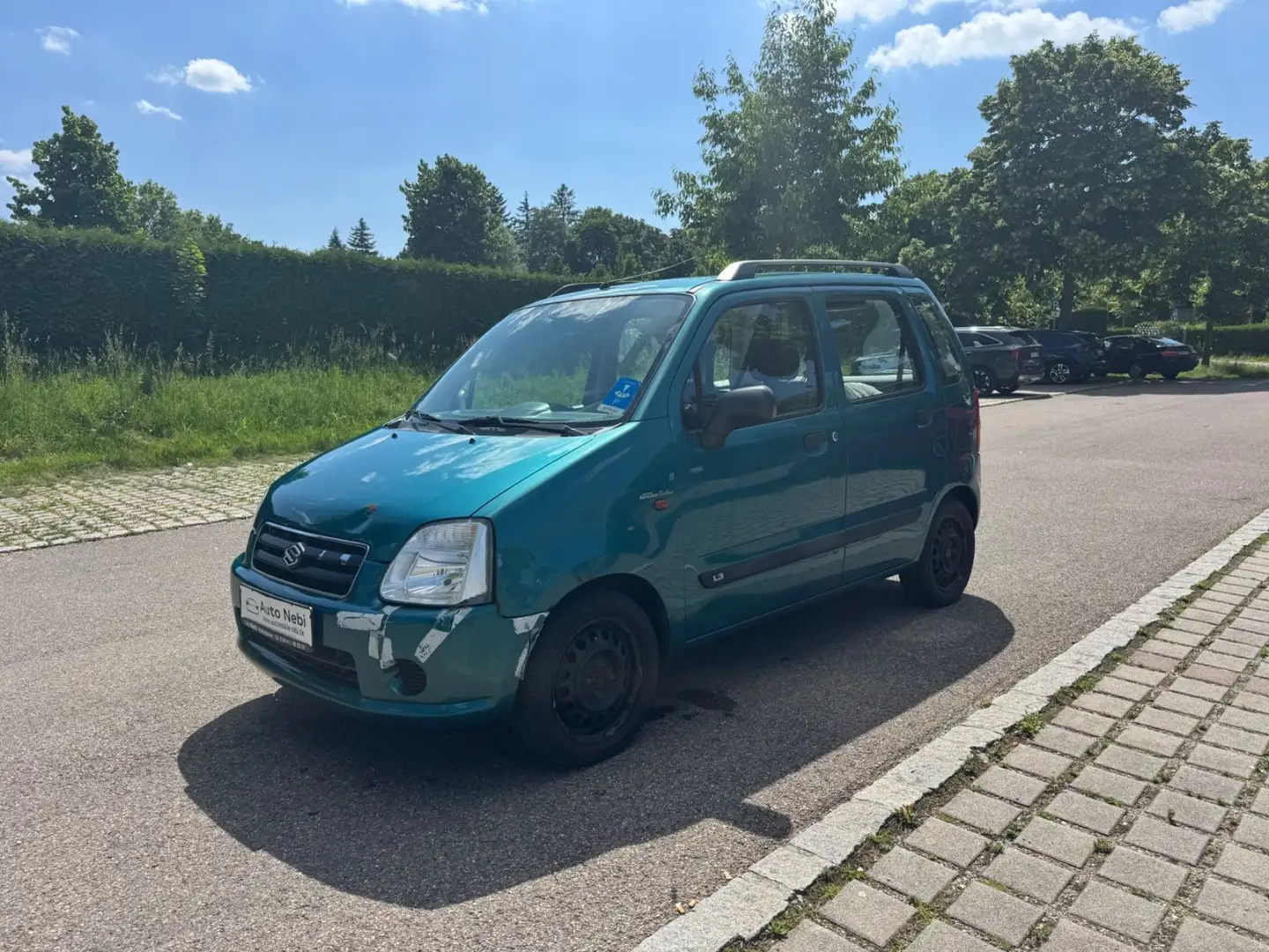Suzuki Wagon R+ Wagon R + 1.3 Comf.*Klima*TÜV JUNI 2026 Grün - 1
