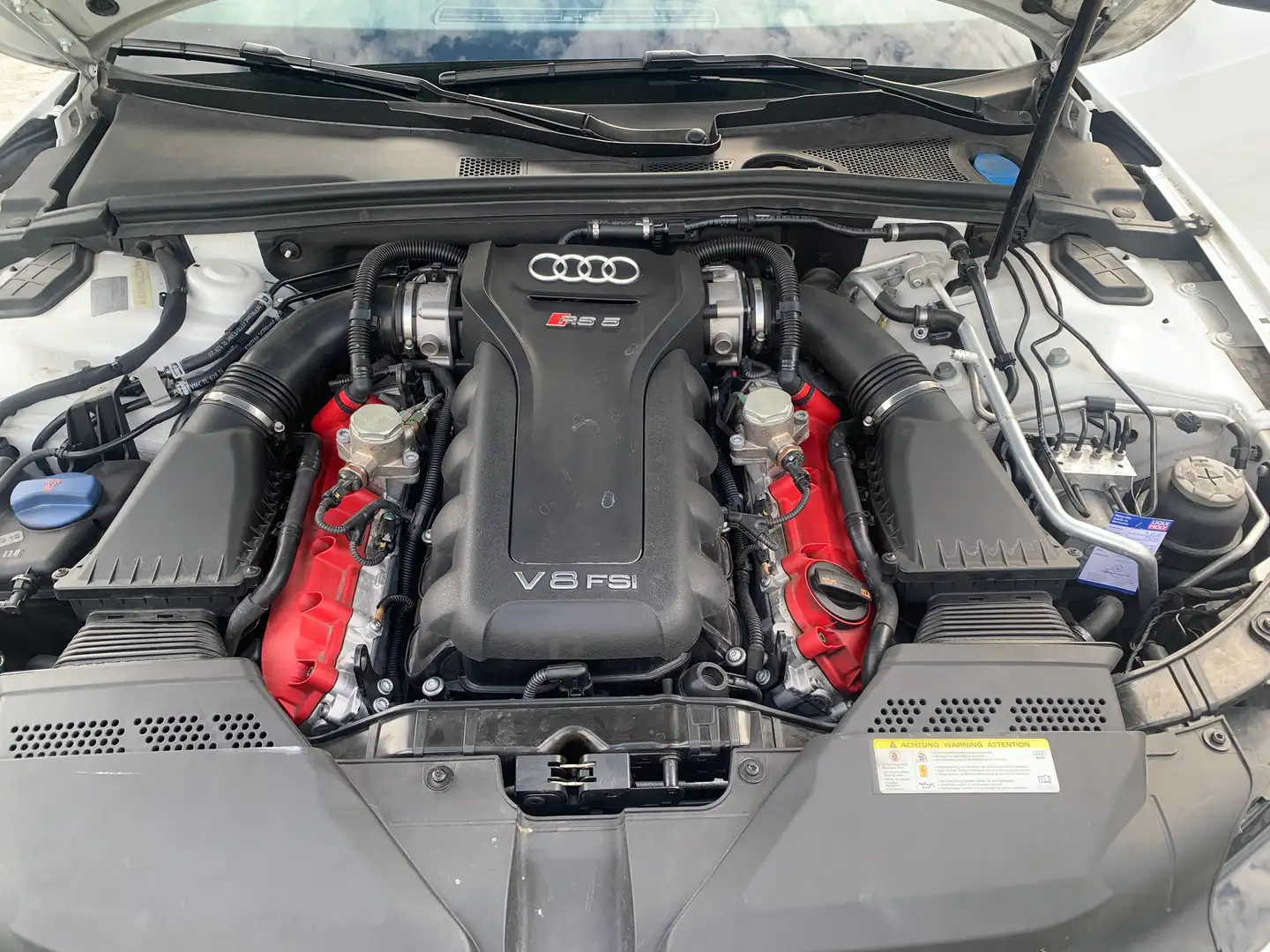 Audi RS5 RS5 Coupé 4,2 FSI quattro S-tronic Weiß - 1