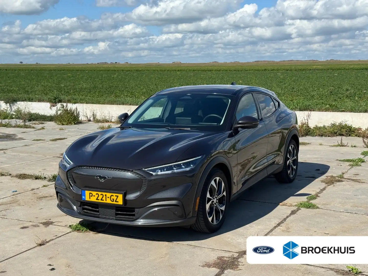 Ford Mustang Mach-E RWD 75 kWh | Lage Bijtelling t/m 08-2026 | | Achte Grijs - 1