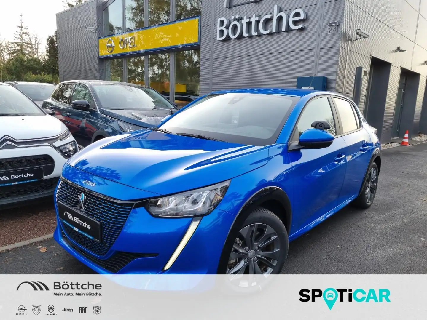 Peugeot 208 e- Active Pack 11KW OBC/Fahrschulumbau/LED/Allw Blau - 1