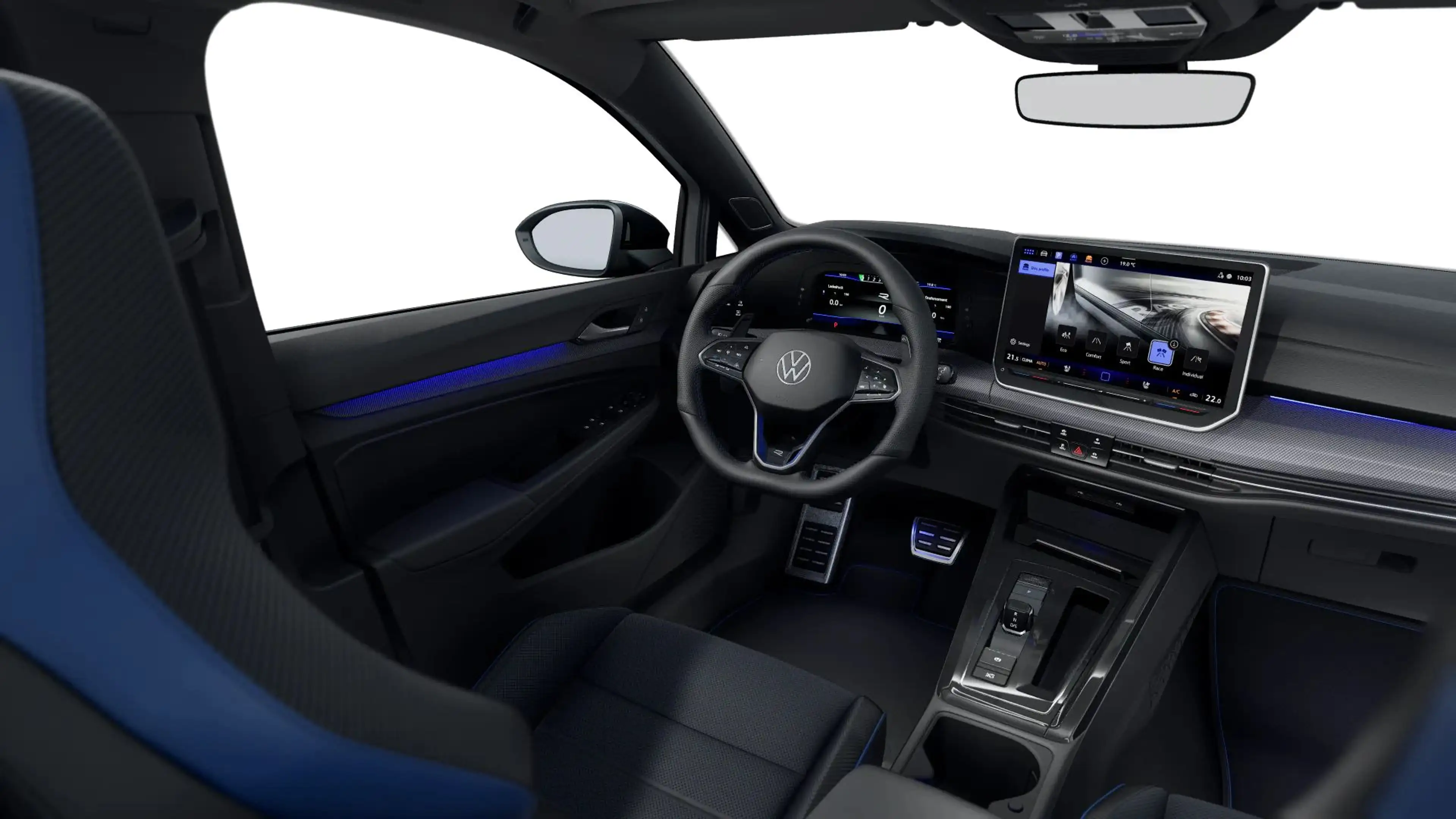 Volkswagen Golf R *BLACK STYLE*PANO*LEDER*IQ-L*360*NAV*ACC* — photo 14