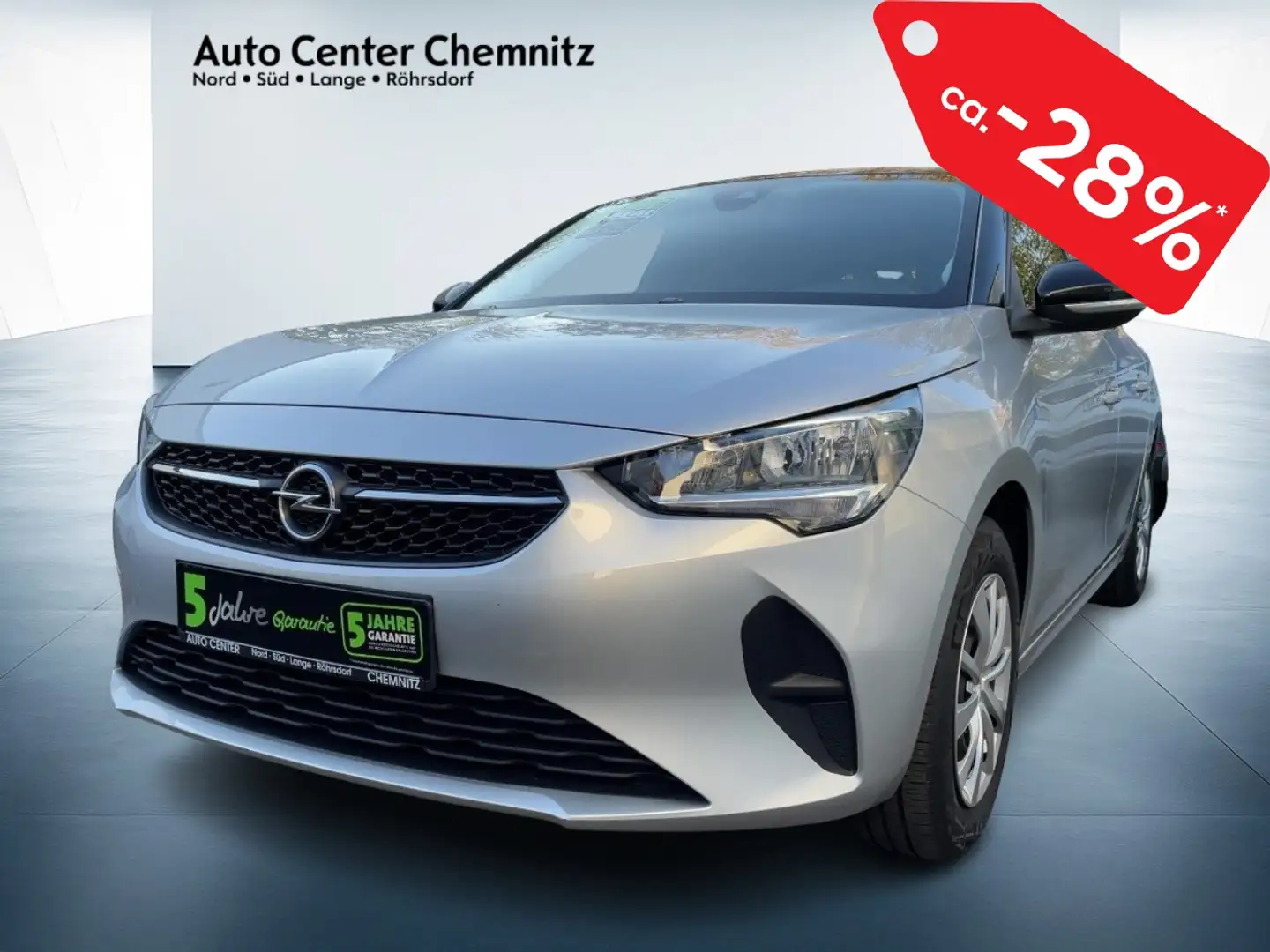 Opel Corsa F 1.2 Edition StylePaket/Navi/PDC/180° Zwart - 2