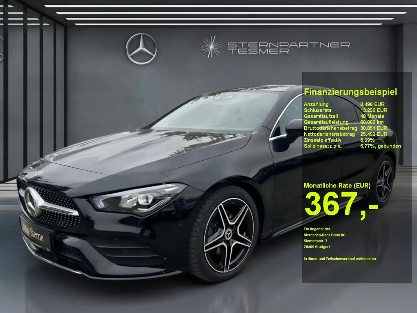 Mercedes-Benz CLA 200 Coupé AMG, Kamera, Pano-D, CarPlay, MBUX Noir - 1