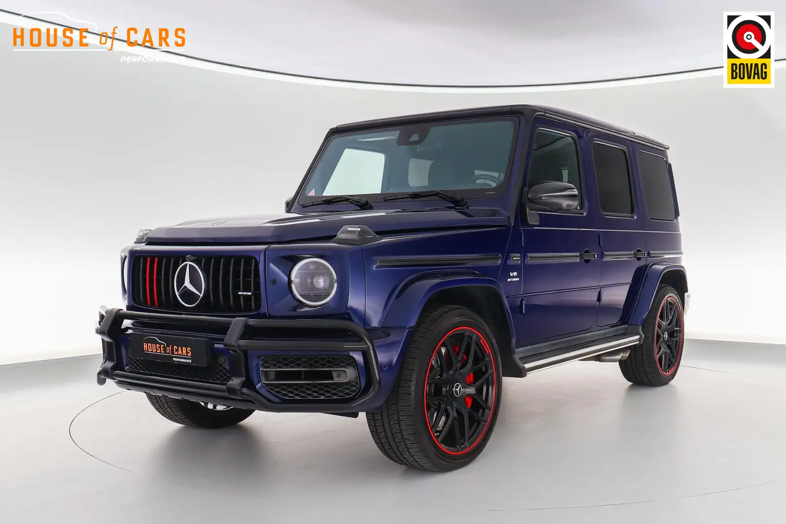 Mercedes-Benz G 63 AMG G63 585pk |BTW|garantie tot 12-2027|schuif\kantel| Blauw - 1