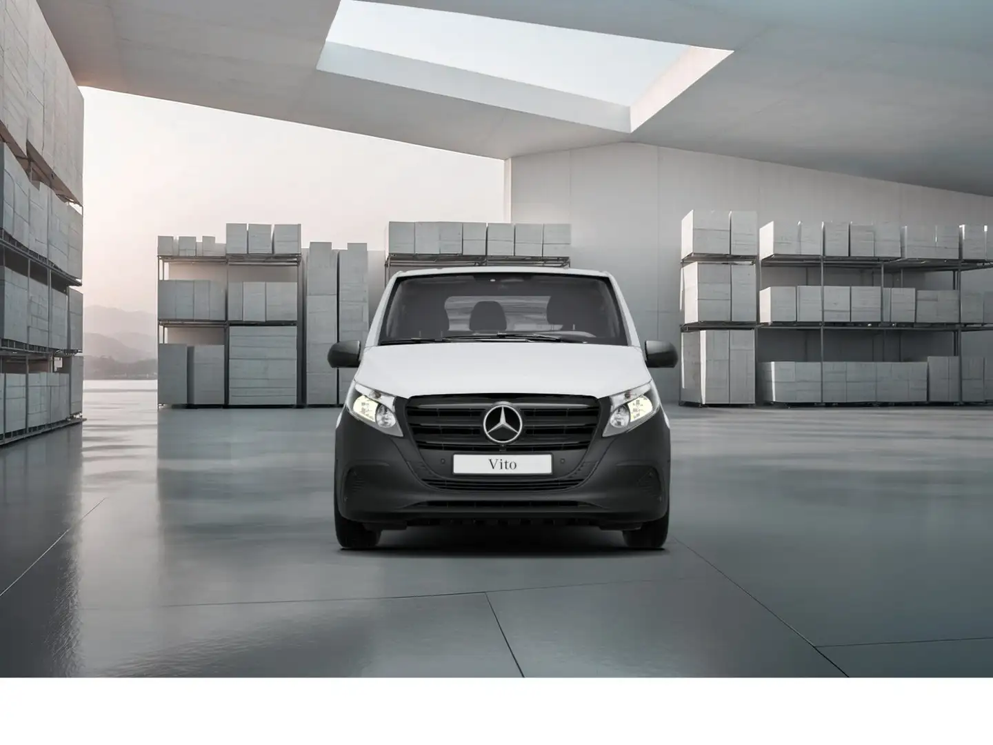 Mercedes-Benz Vito 116 CDI Kasten Lang MOPF Tempo+TotW+SHz+DAB Weiß - 2