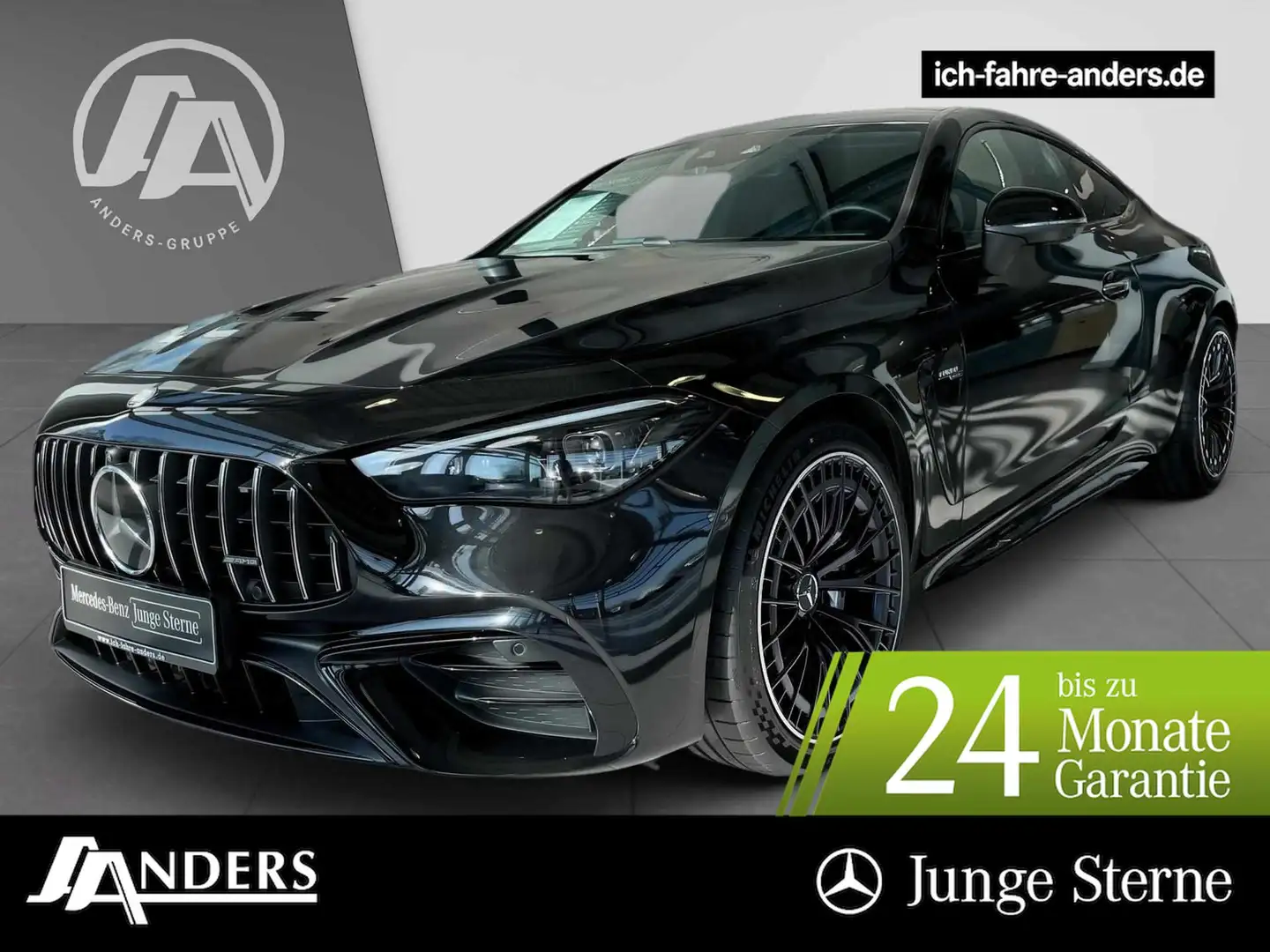 Mercedes-Benz CLE 53 AMG 4M Coupe Burmester+Pano+Distr+HA-Lenk Negro - 1