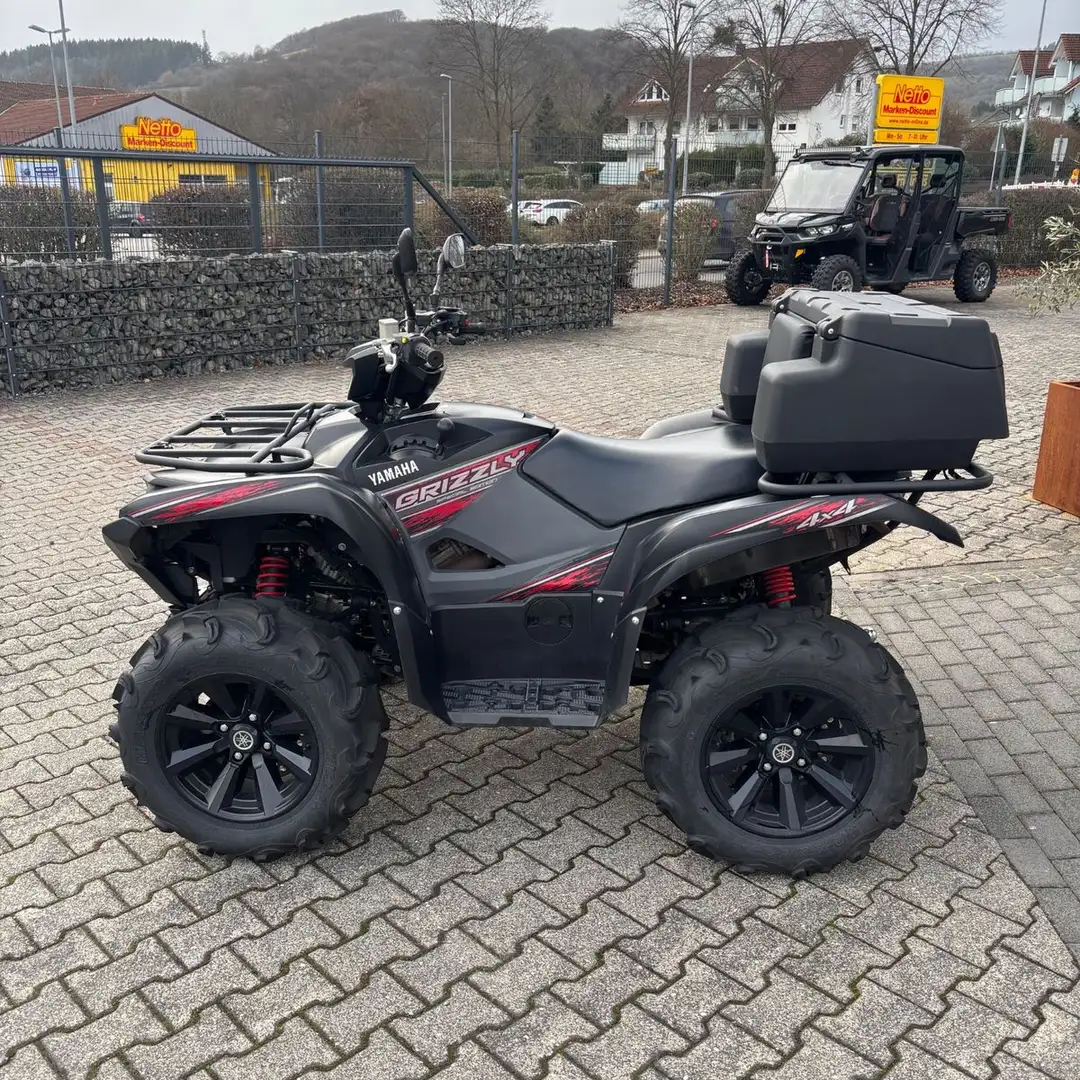 Yamaha Grizzly 700 EPS Special Edition / LOF / Neuwertig Zwart - 2