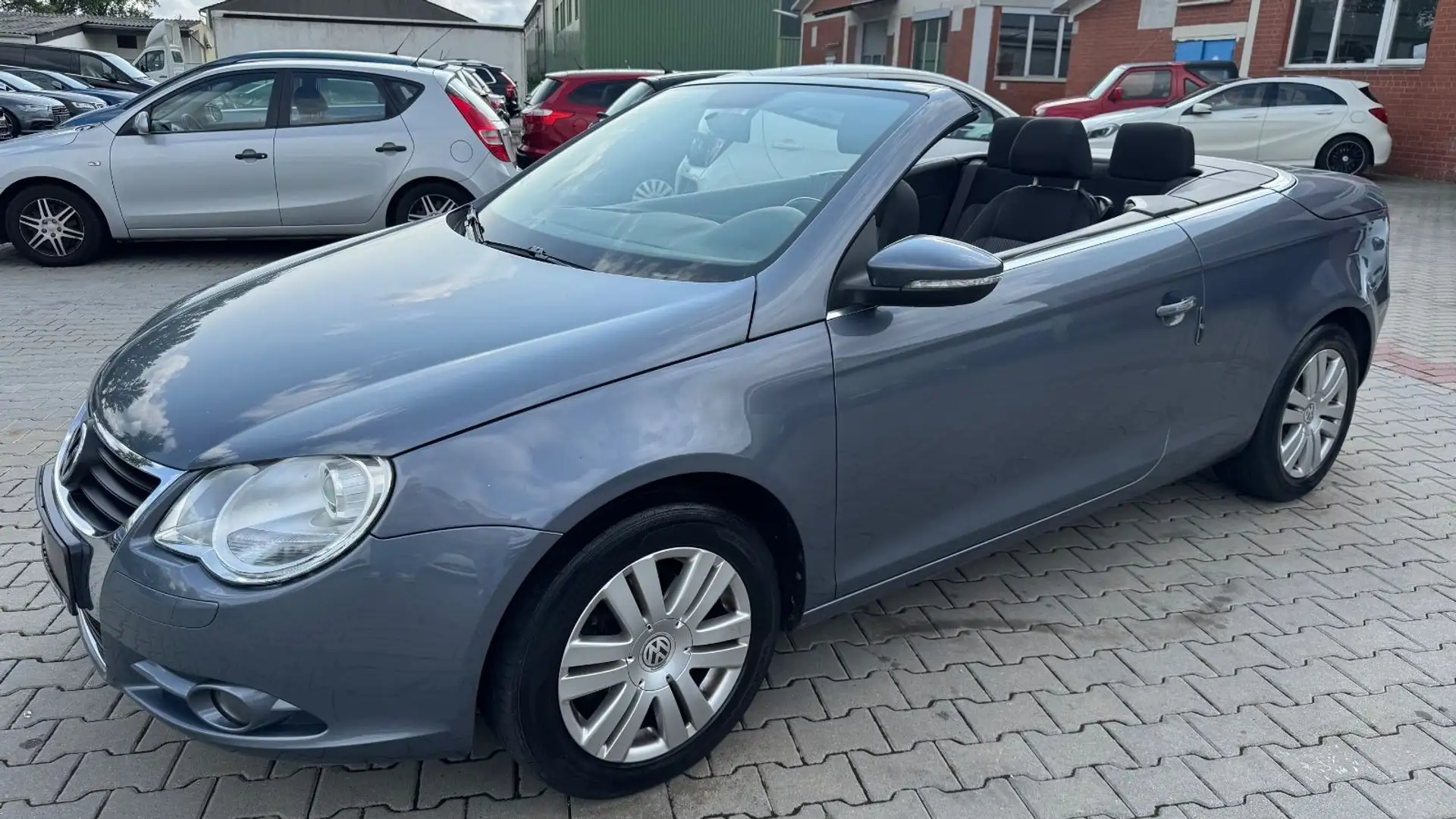 Volkswagen Eos 1.4 BMT Pano Xenon SHZ PDC Sport Cabrio Gri - 2