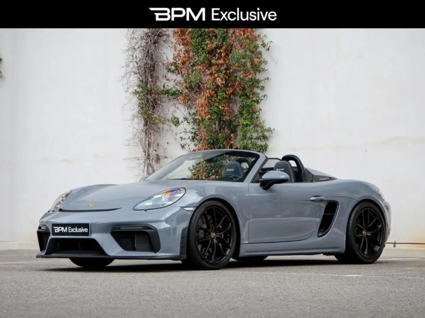 Porsche 718 Spyder 4.0 420ch PDK Gris - 1