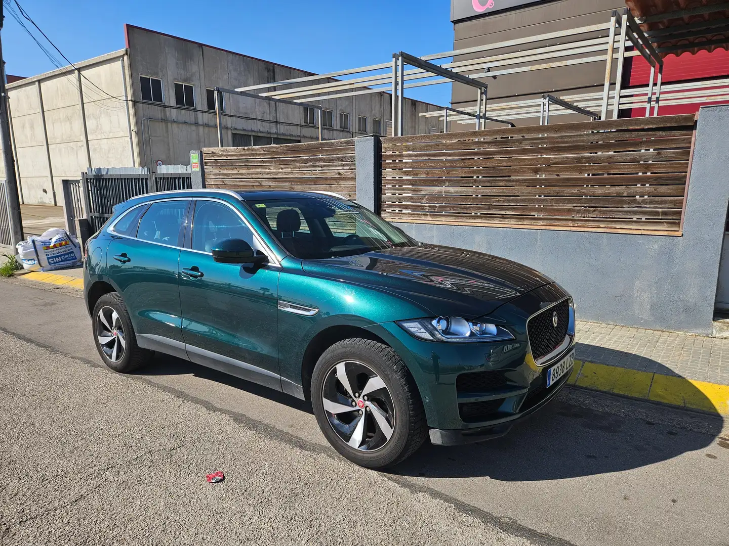 Jaguar F-Pace F-Pace 3.0TDV6 S Aut. AWD S Verde - 2