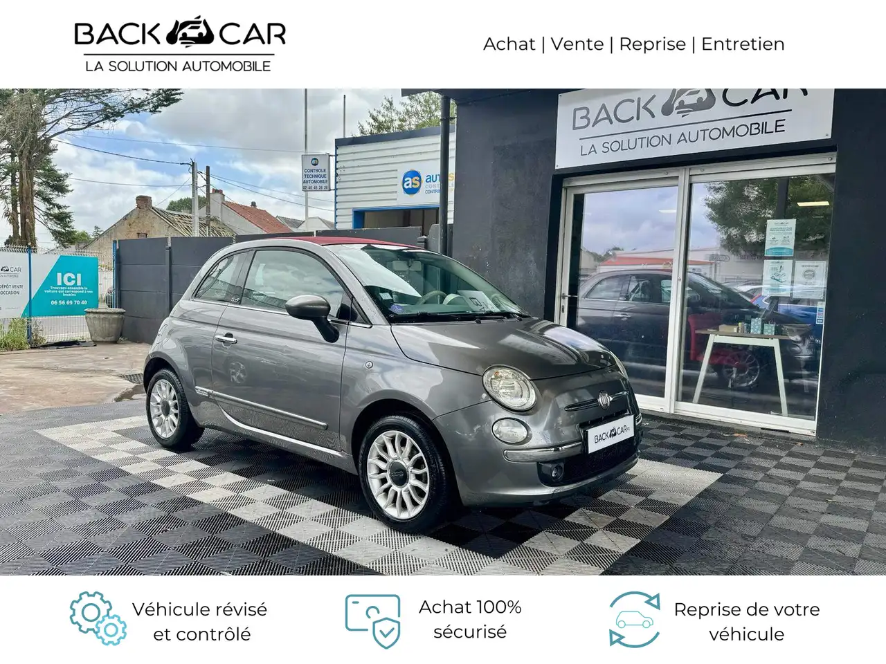 Fiat 500C 1.2 8V 69 ch S\\u0026amp;S Lounge