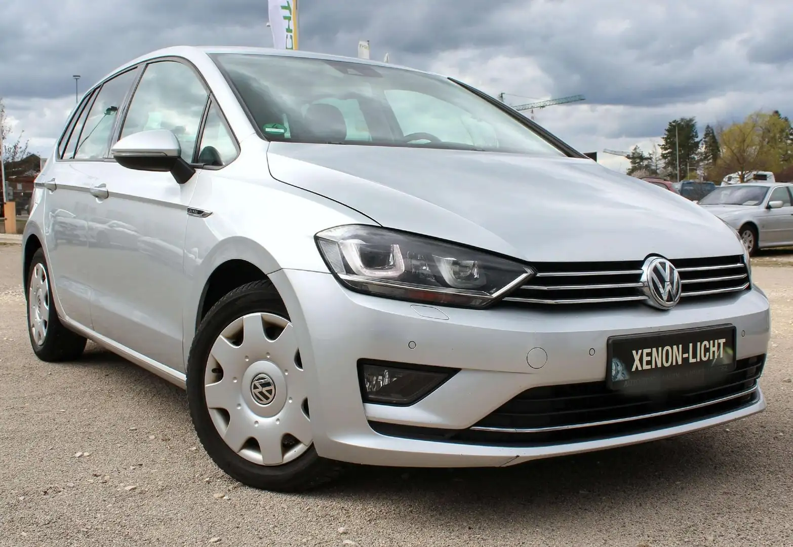 Volkswagen Golf Sportsvan VII Lounge BMT/NAVI/Bi-Xenon/Top Argent - 1