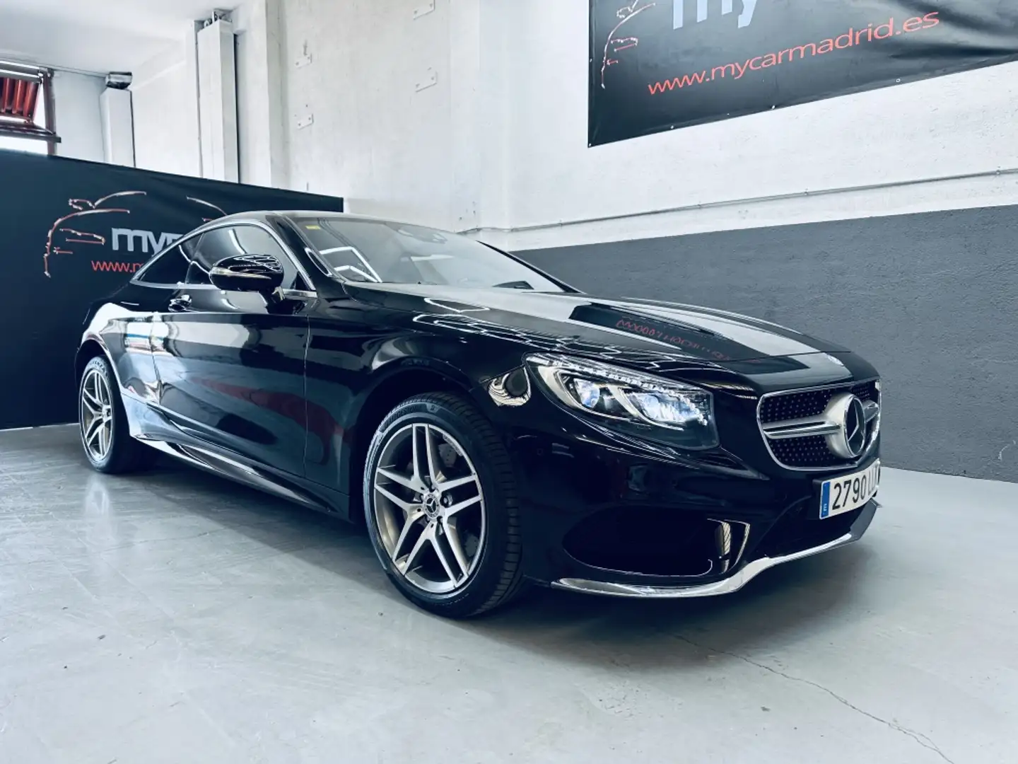 Mercedes-Benz S 500 Coupé 4M Aut. Negro - 2