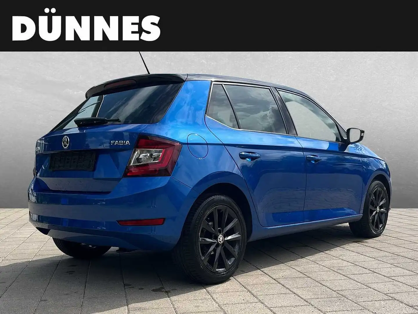 Skoda Fabia 1.0 TSI Style Blau - 2