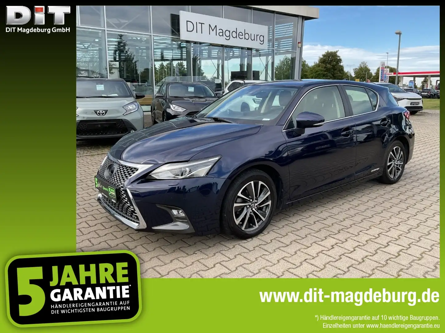 Lexus CT 200h Executive Line ACC+LED+SHZ+Fernlichtass. Blauw - 1