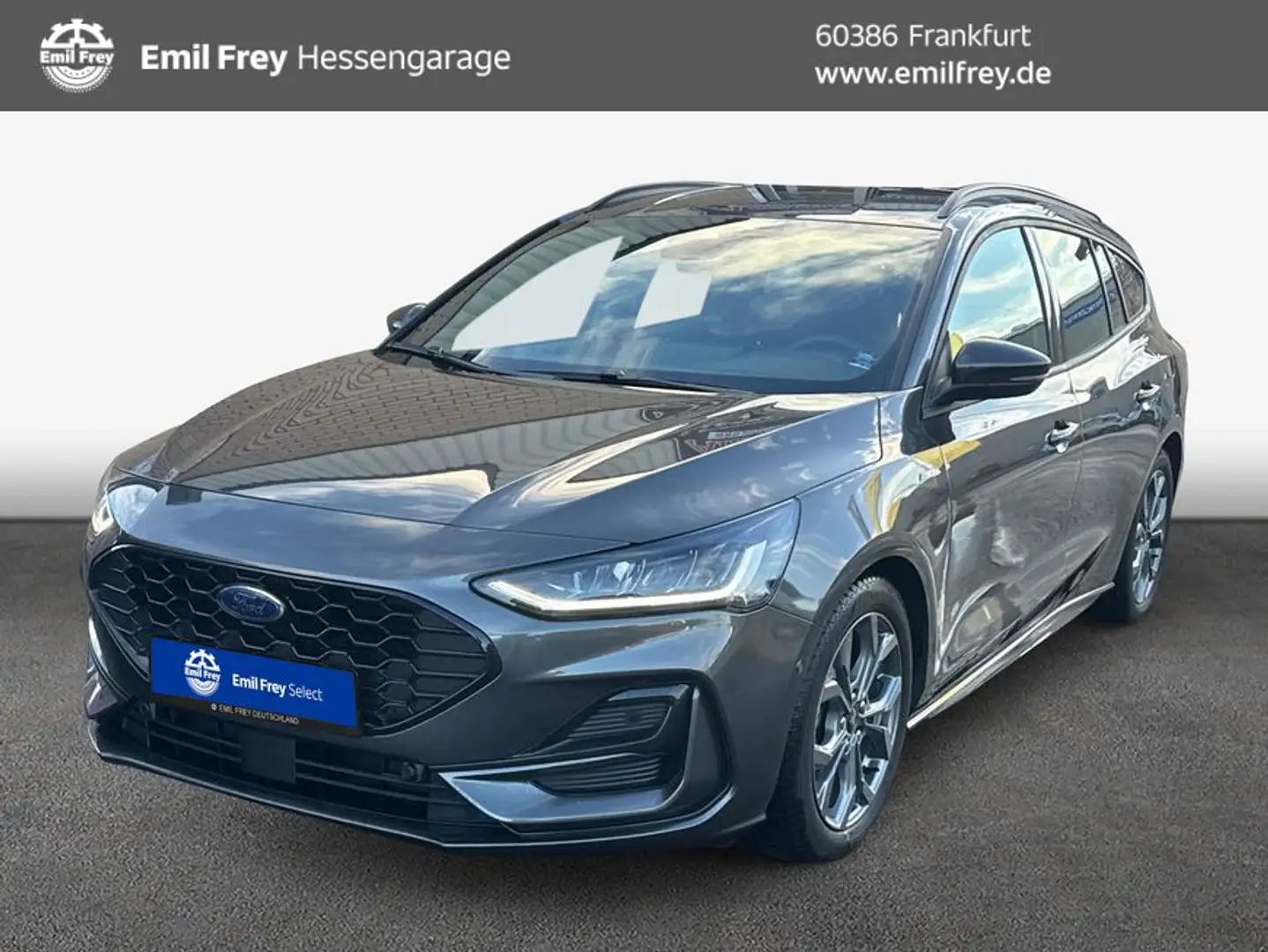 Ford Focus Turnier 1.5 EcoBlue Start-Stopp-System Aut. Grau - 1